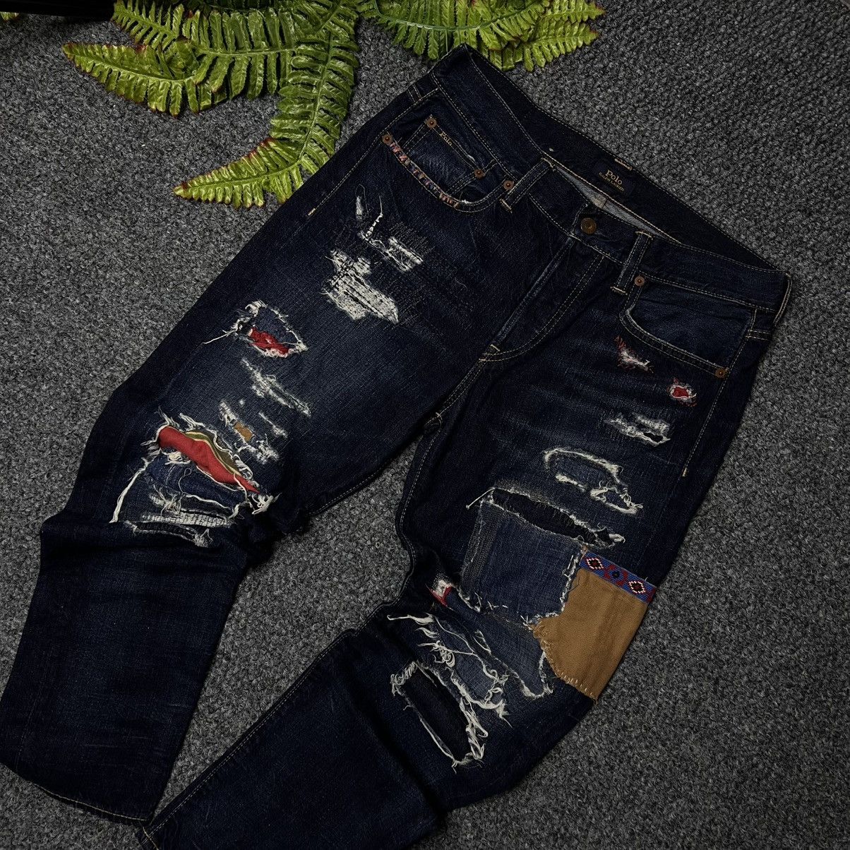 Polo Ralph Lauren Polo Ralph Lauren Limited Edition Denim Jeans Size 27" / US 4 / IT 40 - 3 Thumbnail