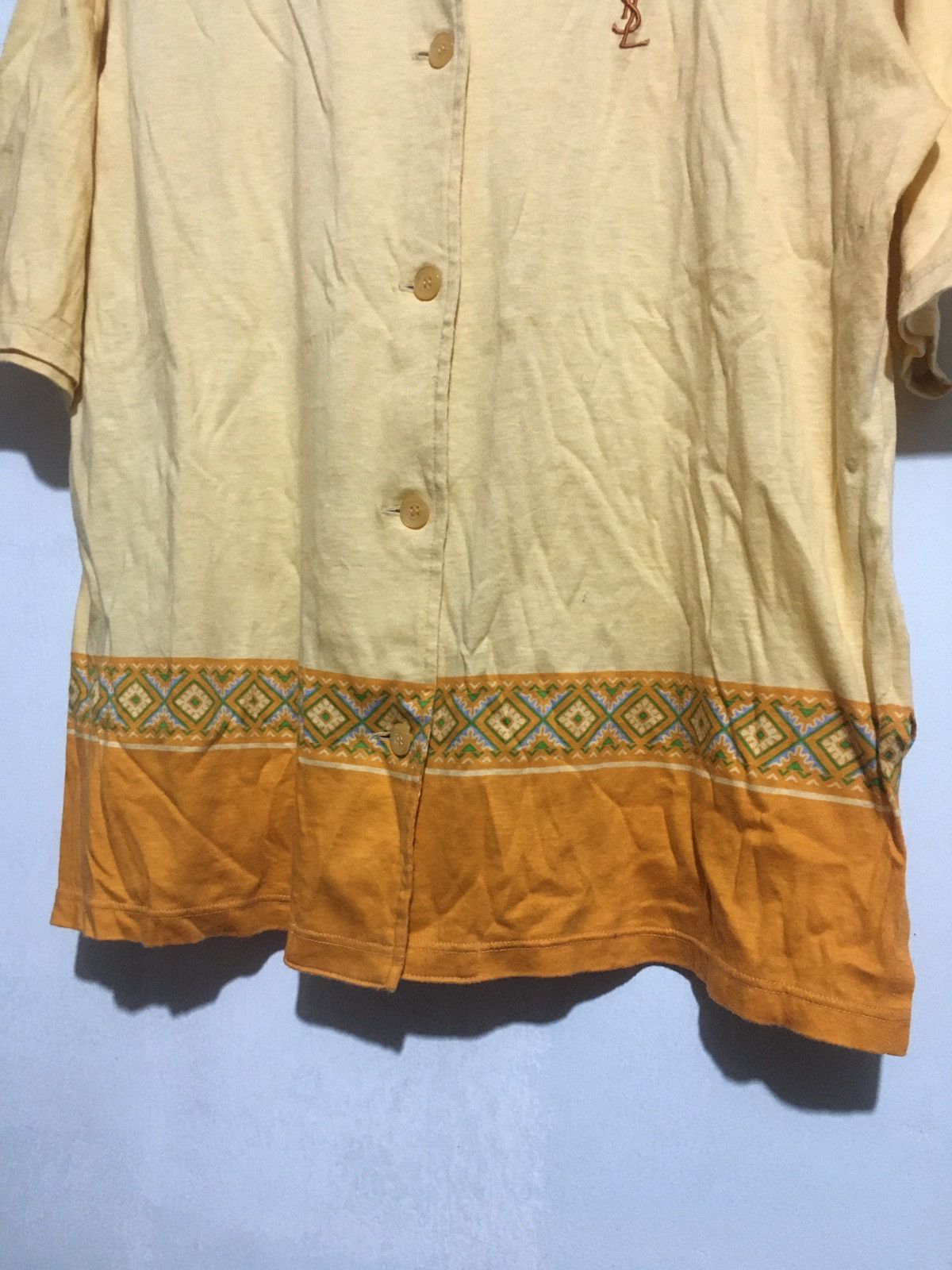 Vintage × Yves Saint Laurent VTG YVES SAINT LAURENT TEES BUTTON Size US L / EU 52-54 / 3 - 5 Thumbnail