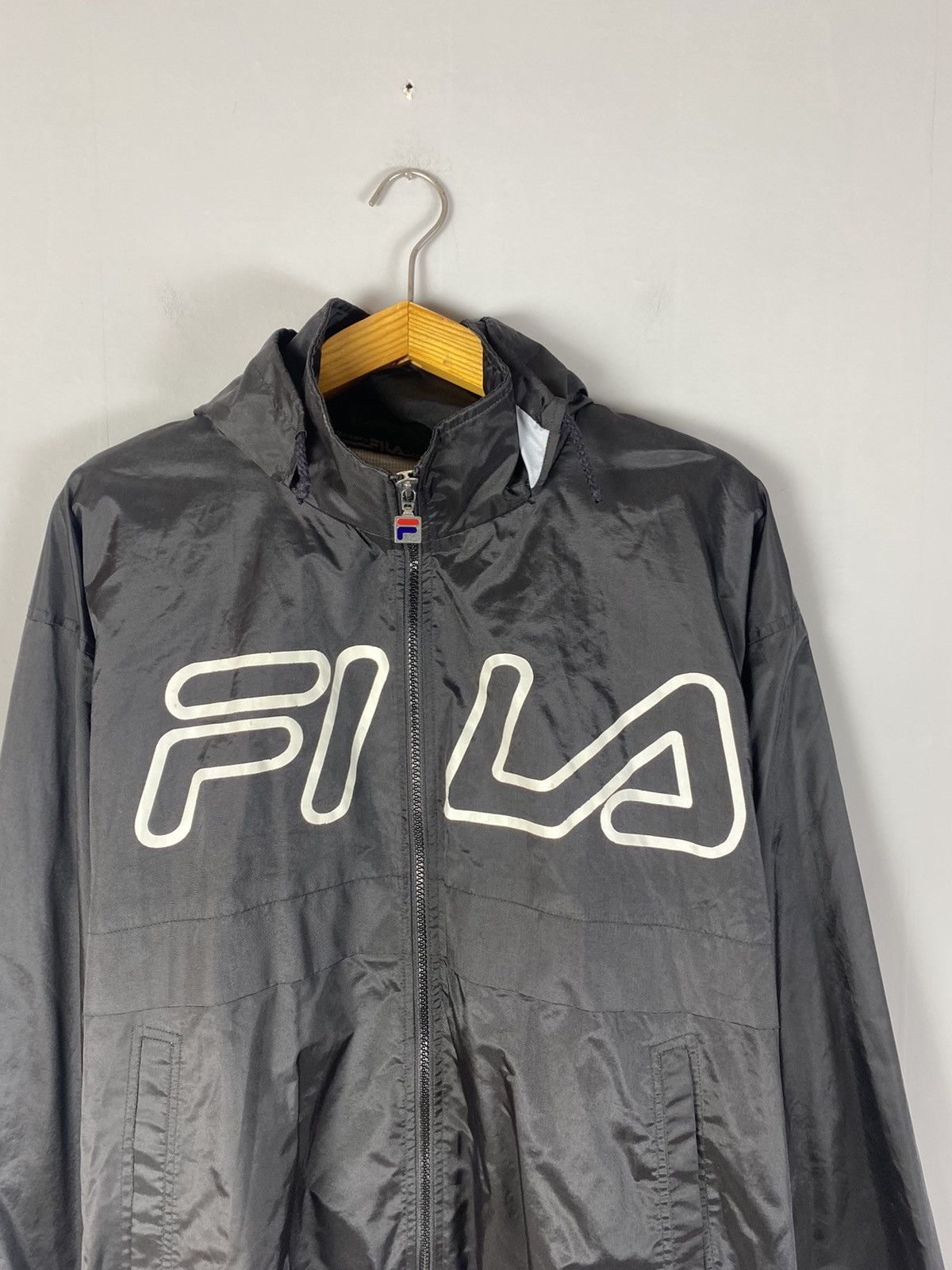 Fila × Vintage Vintage 90s Fila jacket big logo Size US S / EU 44-46 / 1 - 2 Thumbnail