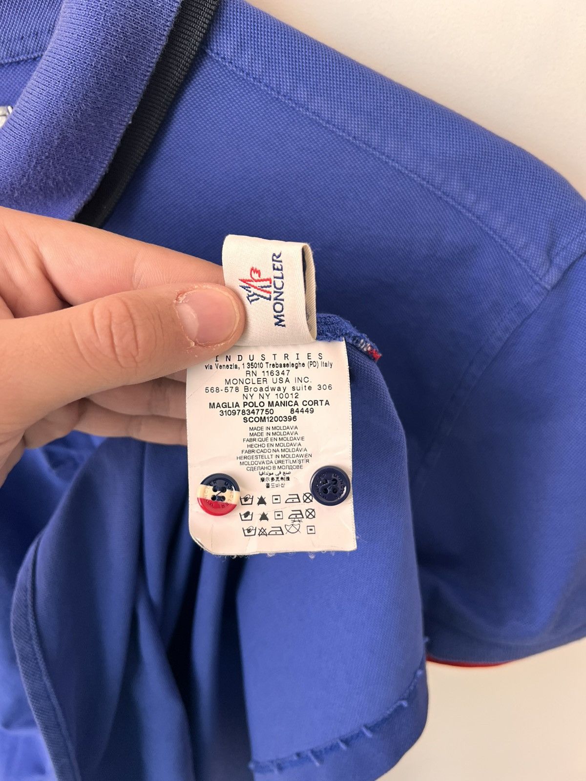 Moncler Grenoble Moncler Grenoble Polo Shirt Size US XL / EU 56 / 4 - 18 Thumbnail