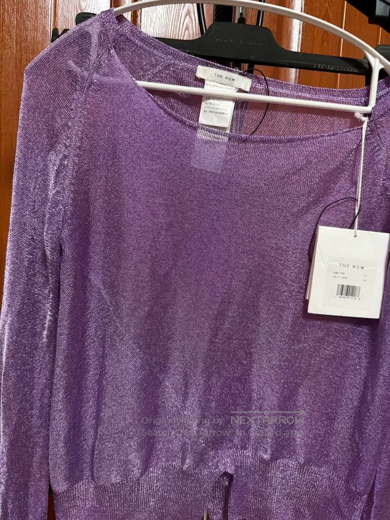 The Row The row Metallic fiber knit top Size S / US 4 / IT 40 - 5 Thumbnail