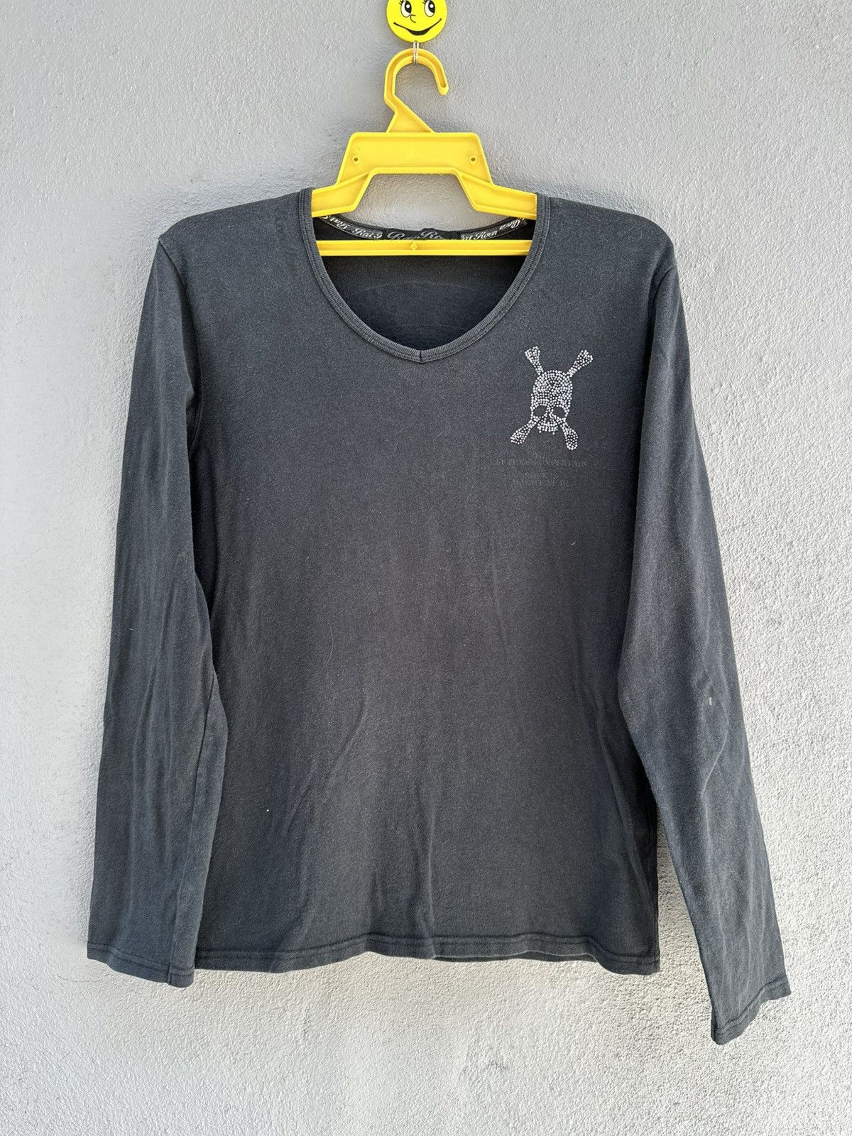 Roen Thrashed Vintage Rat Reon Japanese Skull Faded Tee Size L / US 10 / IT 46 - 4 Thumbnail