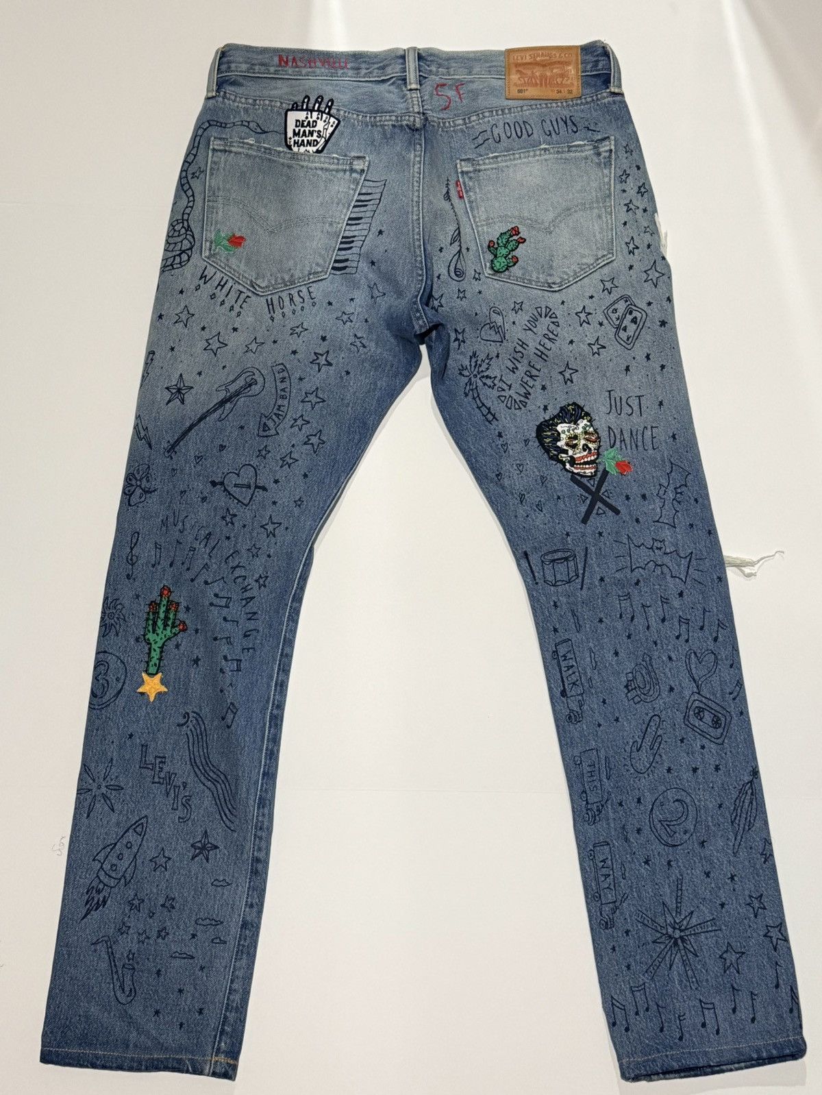 Levi's Levis Limited Edition XX Day Celebration Jeans Size US 34 / EU 50 - 2 Thumbnail