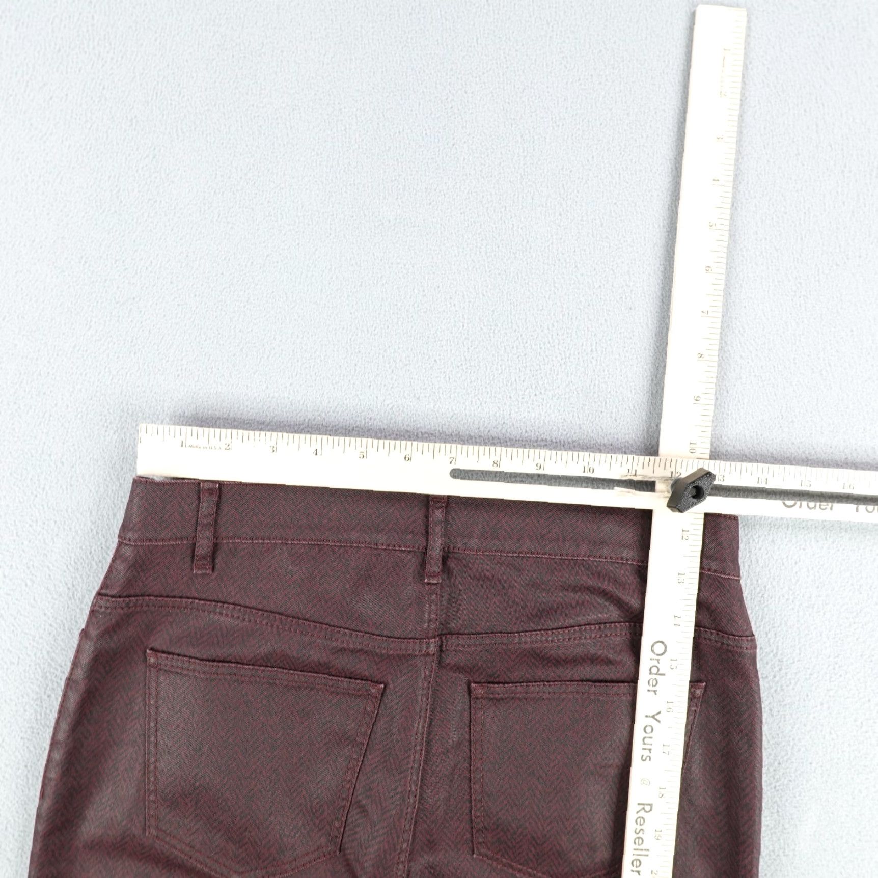 Vintage Lafayette 148 Pants Womens 0 Red Black Herringbone Print Slim Fit Straight Flex Pants Red Black Herringbone 0 Womens Lafayette 148 New York Size 25" / US 0 / IT 36 - 7 Thumbnail