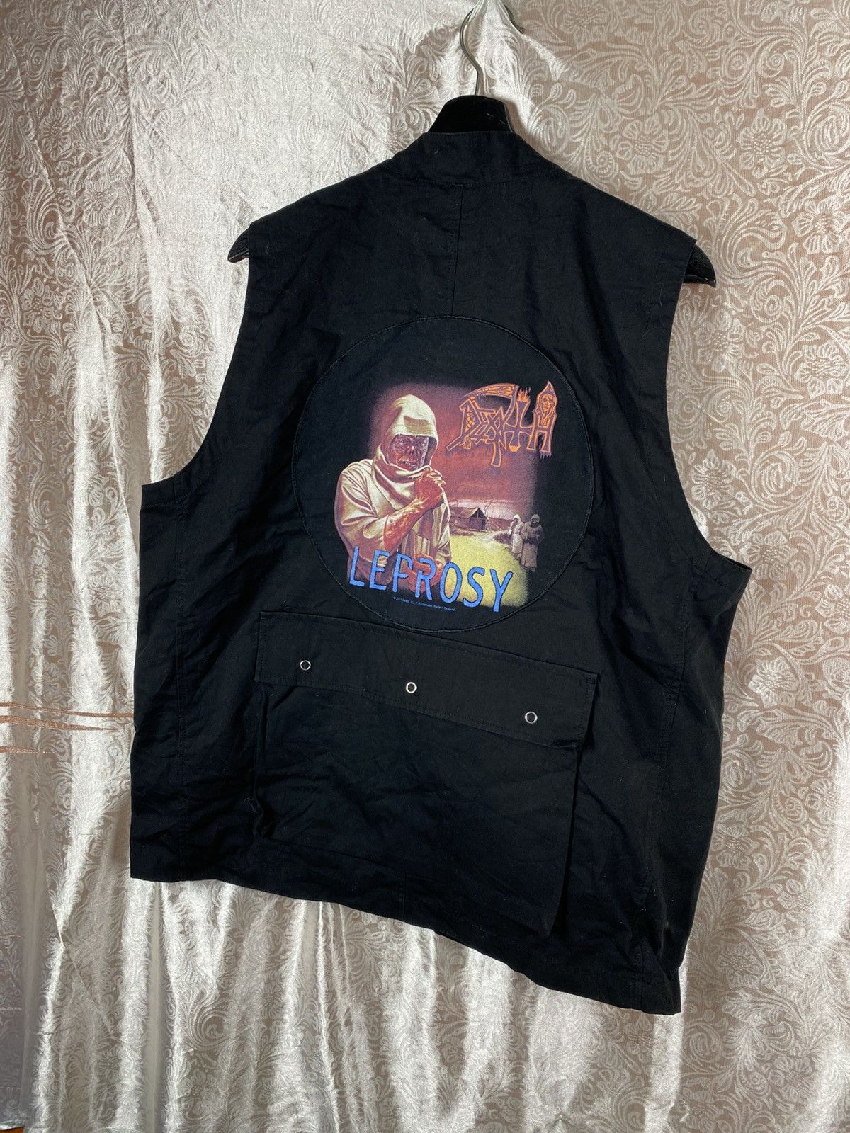 Japanese Brand Army Twill Death Leprosy Patch Tactical Vest Multi Pocket Size US M / EU 48-50 / 2 - 10 Thumbnail