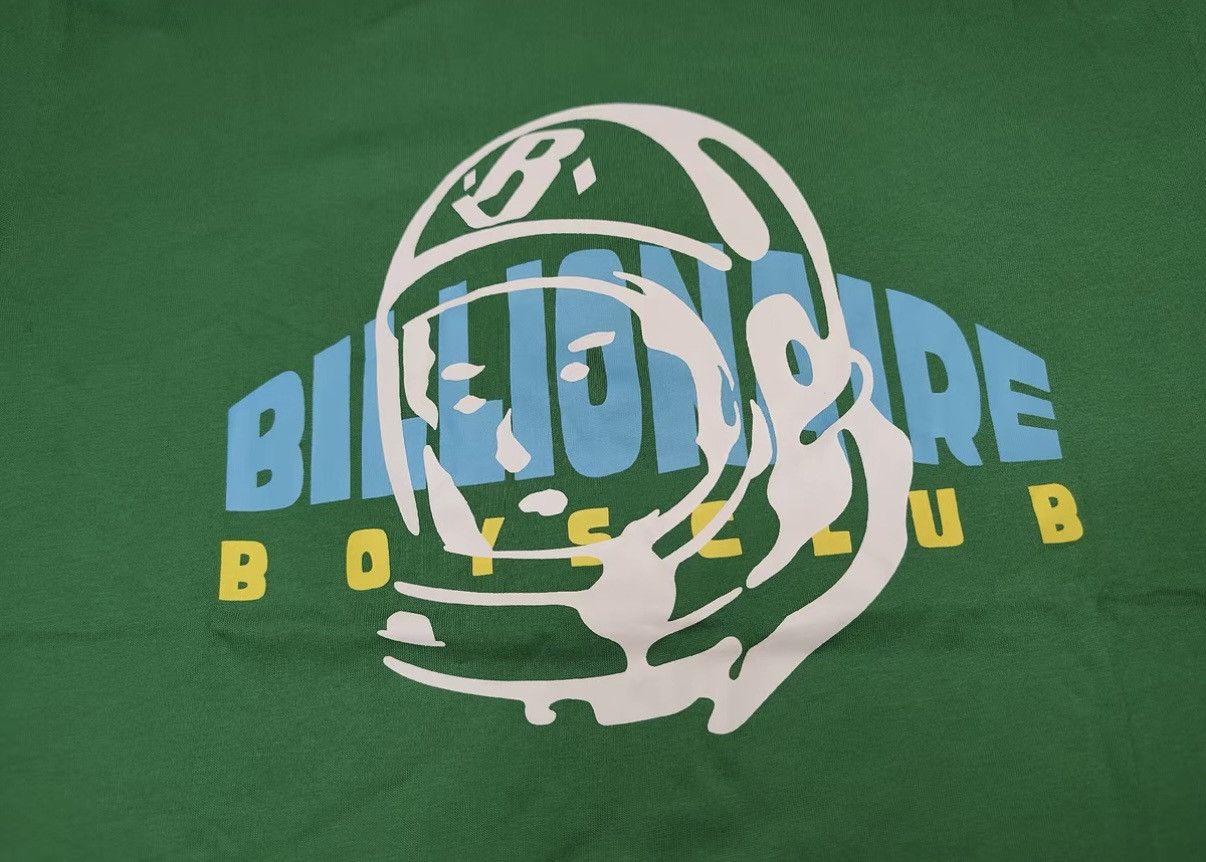 Billionaire Boys Club Green Astronaut Logo Graphic Short Sleeve T-Shirt Size US L / EU 52-54 / 3 - 3 Thumbnail