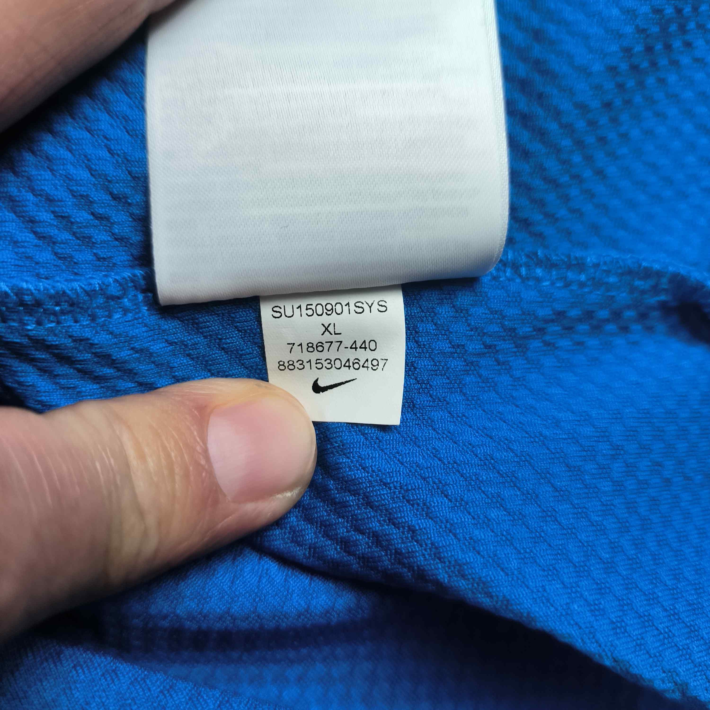Nike France 2015-2016 Nike football training top size XL Size US XL / EU 56 / 4 - 6 Thumbnail