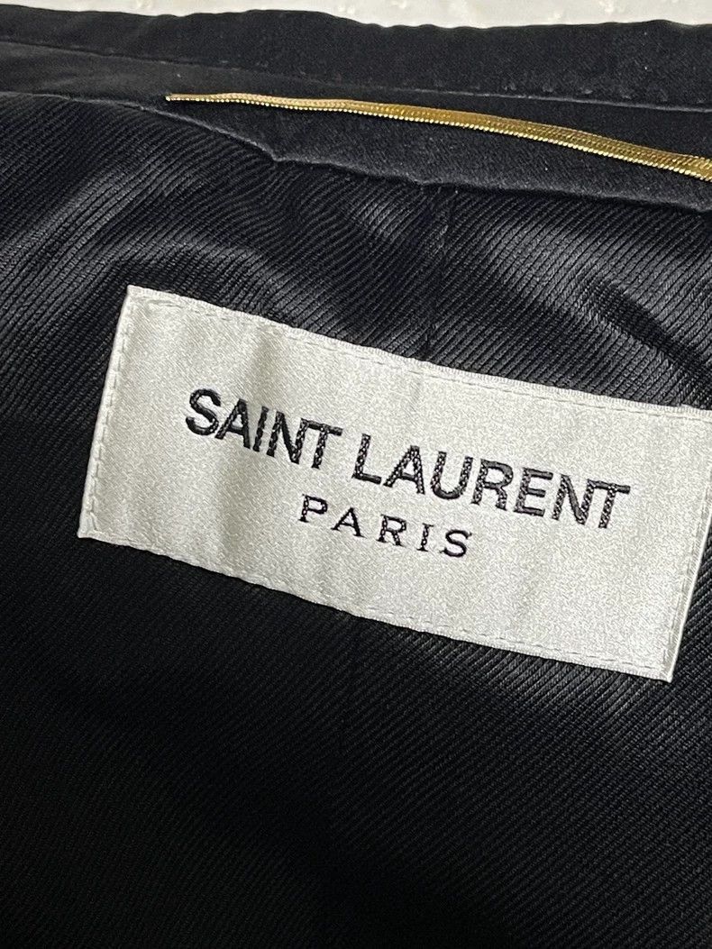 Saint Laurent Paris Saint Laurent Double-Breasted Overcoat-2506 Size US M / EU 48-50 / 2 - 6 Thumbnail