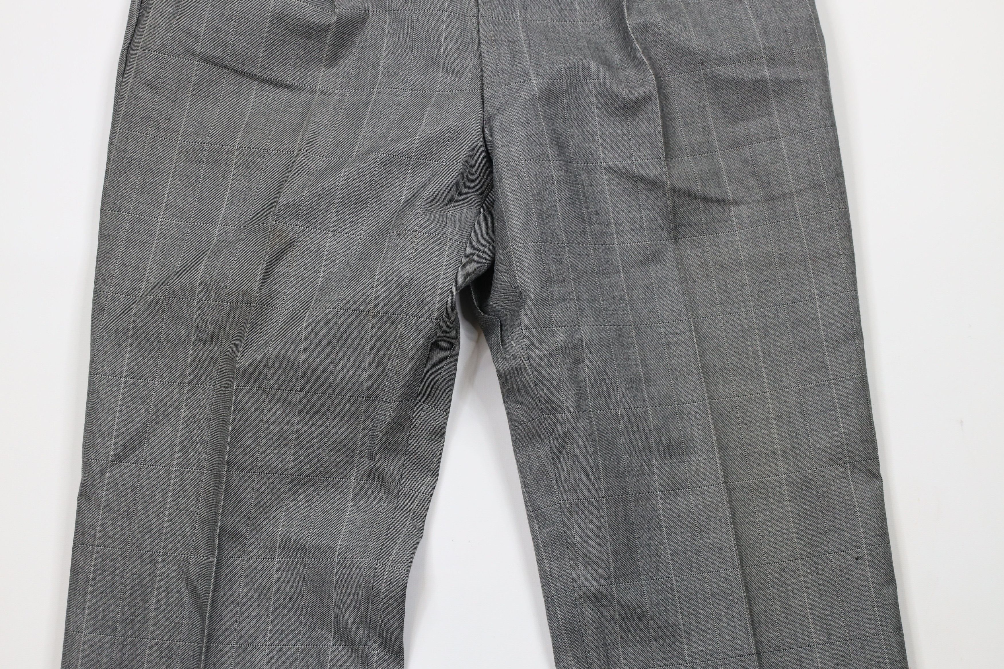 Vintage Vintage 70s Streetwear Wide Leg Chino Pants Plaid USA Size US 36 / EU 52 - 3 Thumbnail