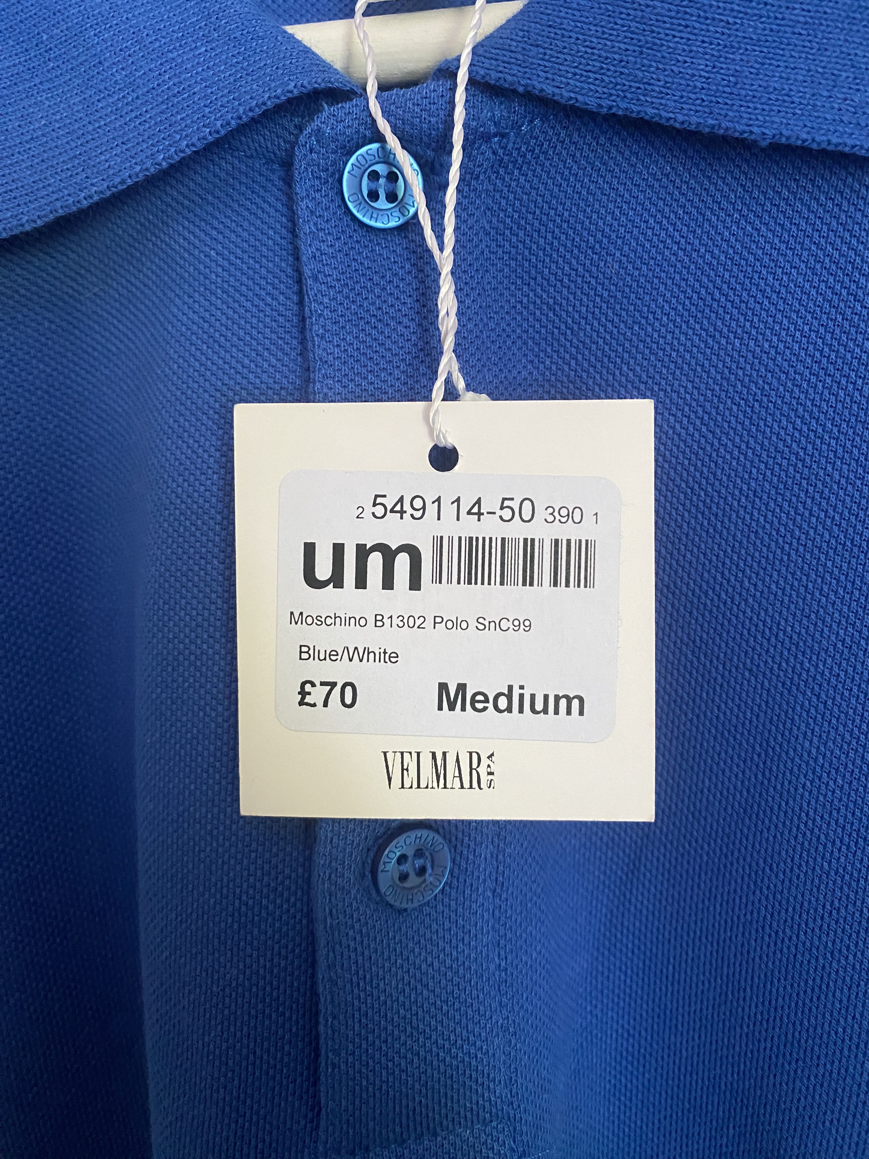 Moschino MOSCHINO Gym Polo Shirt Size US M / EU 48-50 / 2 - 5 Thumbnail