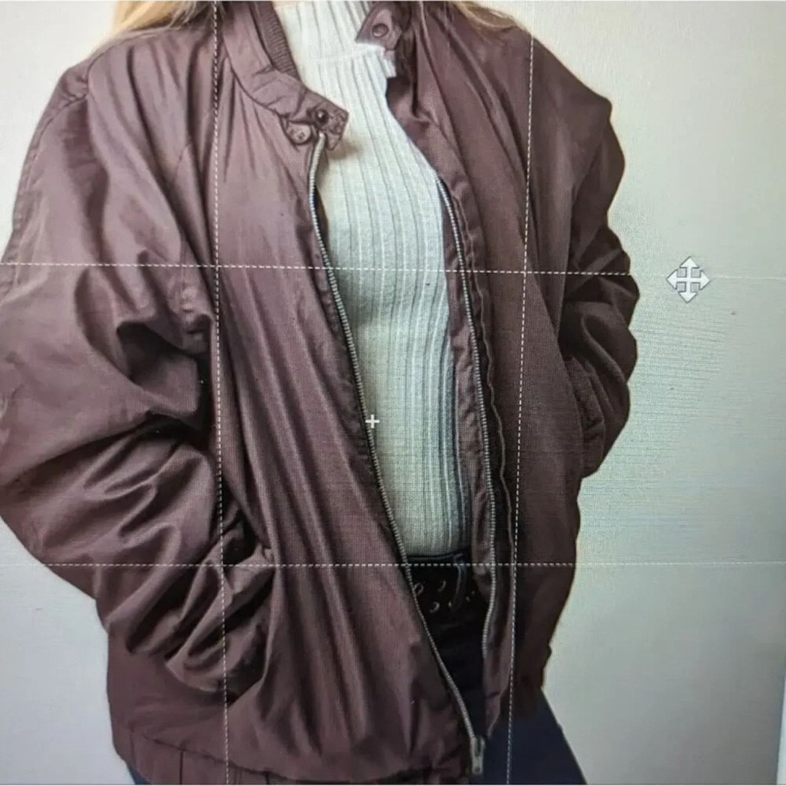 Vintage Vintage 80’s Oak Tree “Members Only” Bomber Jacket Size XL / US 12-14 / IT 48-50 - 9 Thumbnail