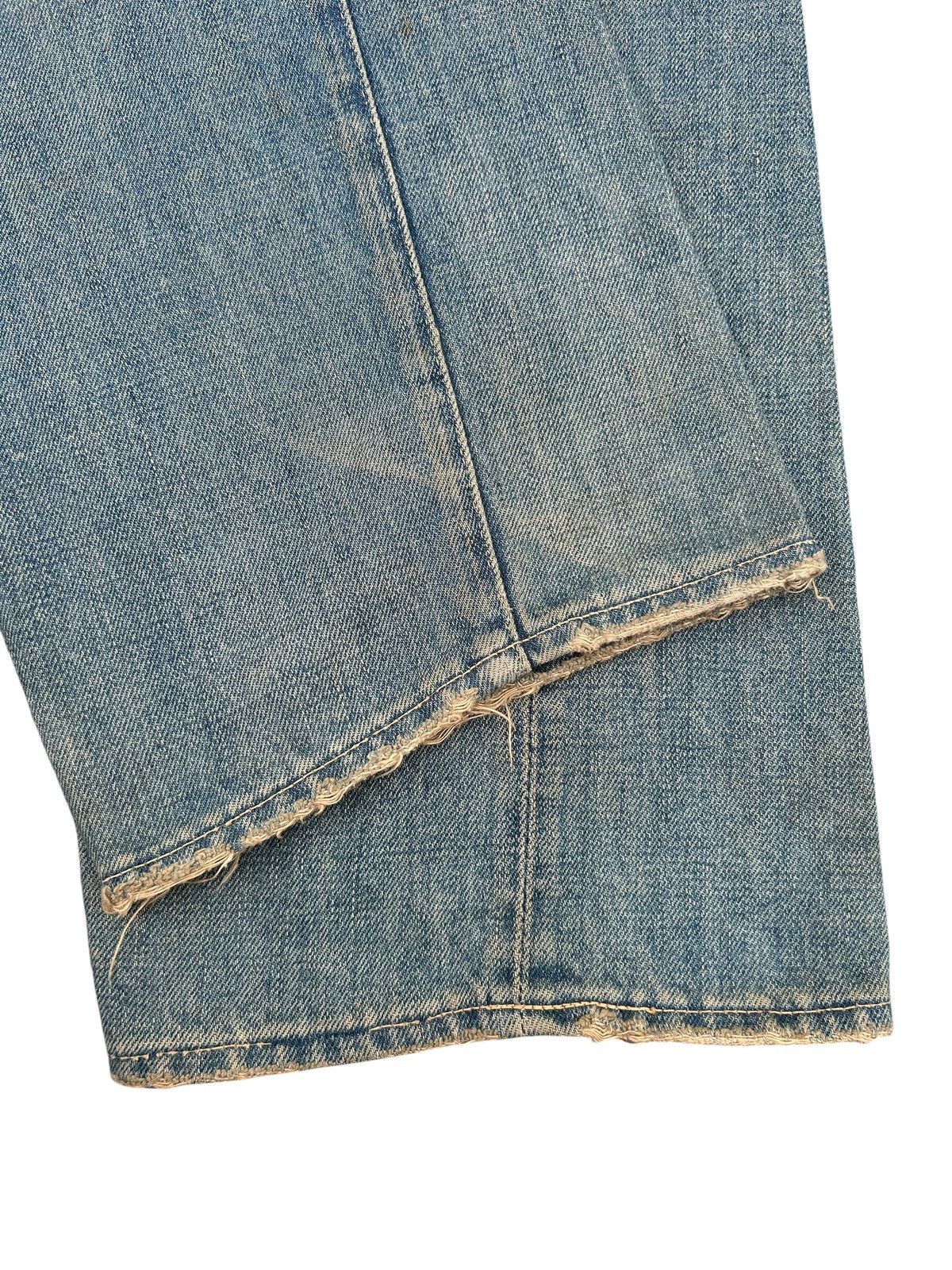Kapital Buckle Back Vintage Levis Big E Selvedge Rusty Denim Jeans Size US 32 / EU 48 - 18 Thumbnail