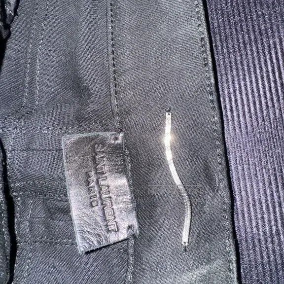 Saint Laurent Paris Saint Laurent Paris Waxed Basic Denim Jeans Size US 28 / EU 44 - 4 Thumbnail