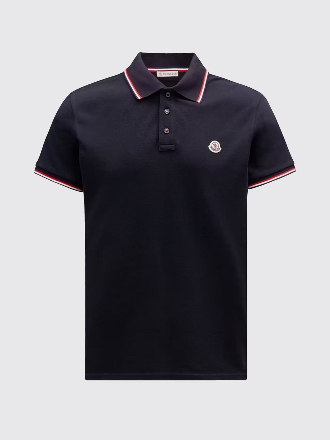 Moncler Moncler Polo Shirt Men Blue Size US XXL / EU 58 / 5 - 1 Preview