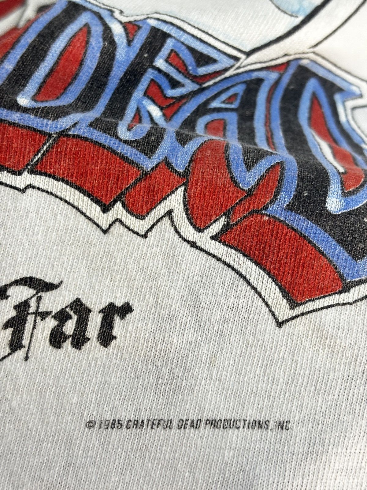 Grateful Dead Vintage 80s Grateful Dead 1985 20 years Anniversary Rare ❗️ Size US XL / EU 56 / 4 - 3 Thumbnail
