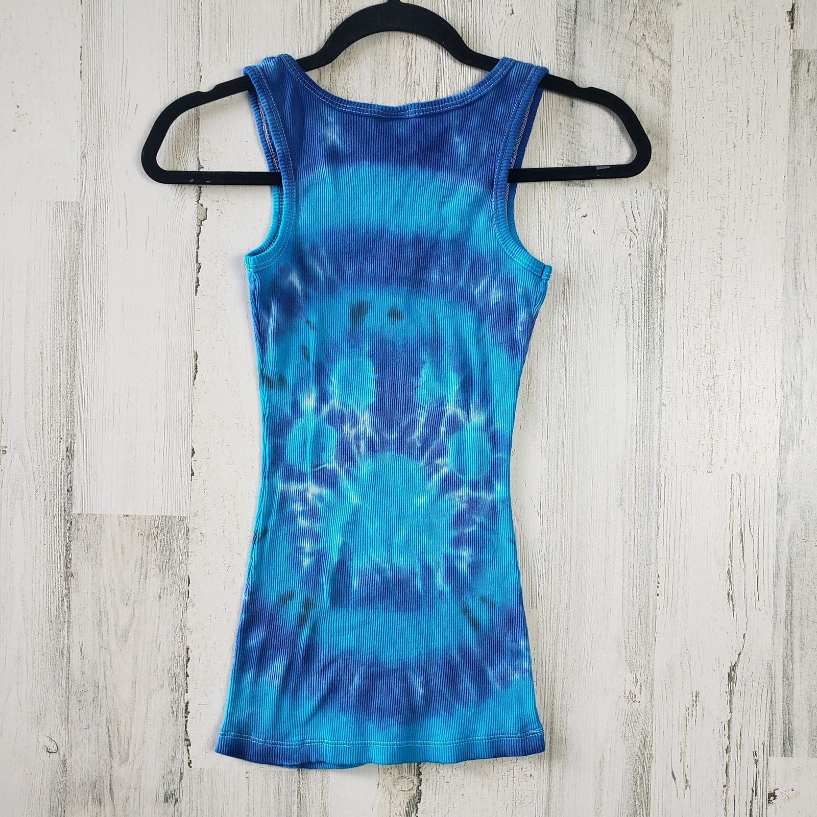 Other Point Sportswear Blue Dog Paw Print Tie Dye Tank Top Medium Size M / US 6-8 / IT 42-44 - 4 Thumbnail
