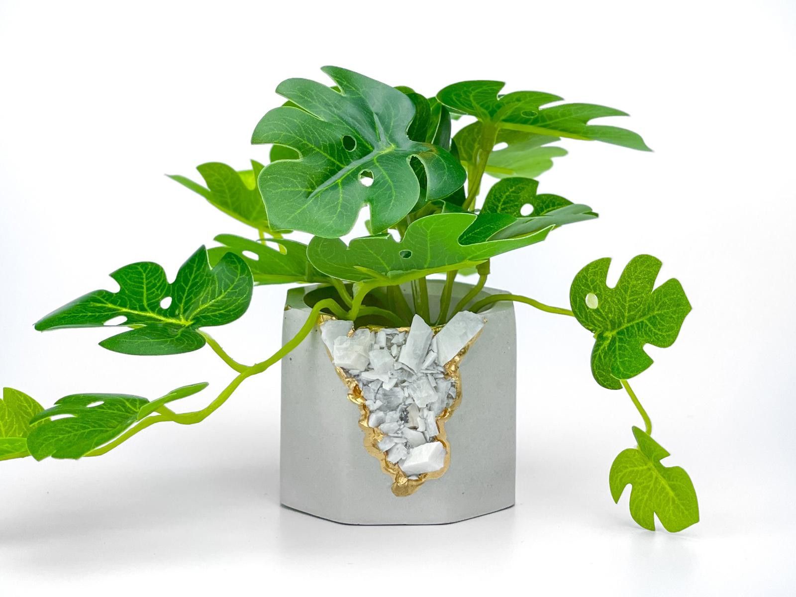 Other Moonstone Crystal Planter air plant holder for yoga Size ONE SIZE - 3 Thumbnail