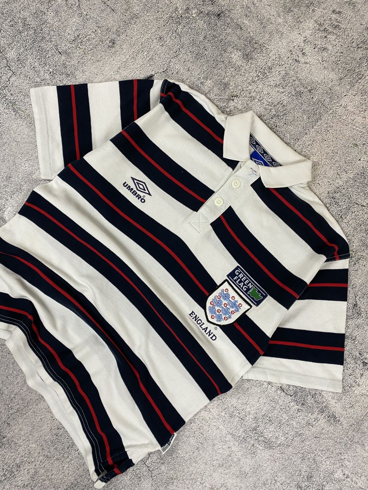 England Green Flag Umbro | Grailed