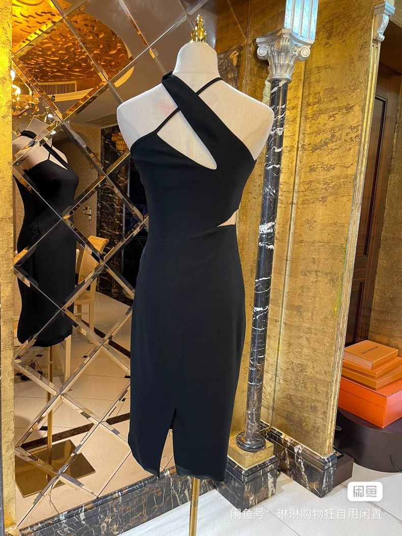 Versace Versace Cross halterneck with side waist mesh cut-out smal Size M / US 6-8 / IT 42-44 - 5 Thumbnail