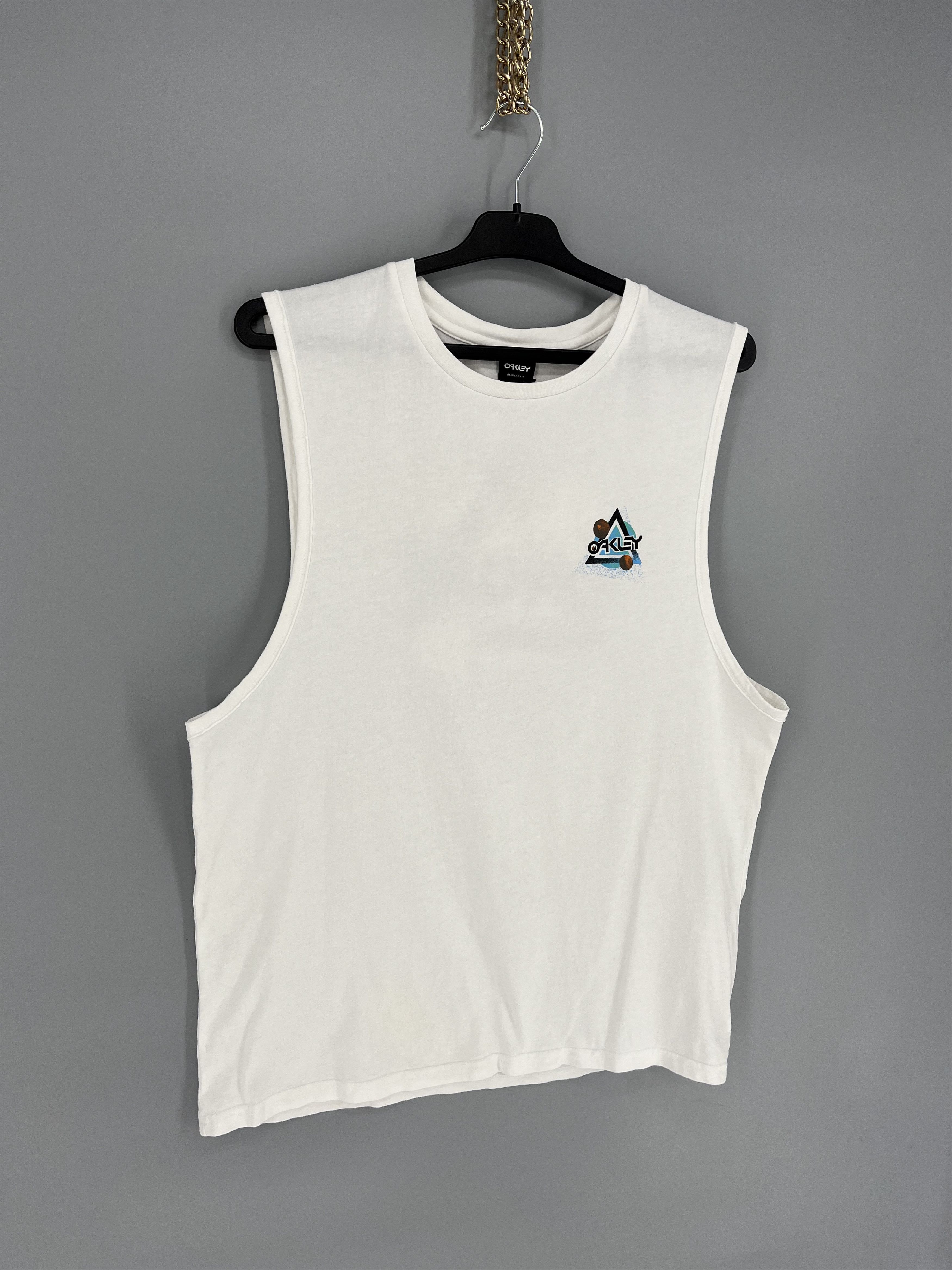 Oakley Oakley Vintage T Shirt Big Reflective Center Logo Size Size US M / EU 48-50 / 2 - 2 Thumbnail