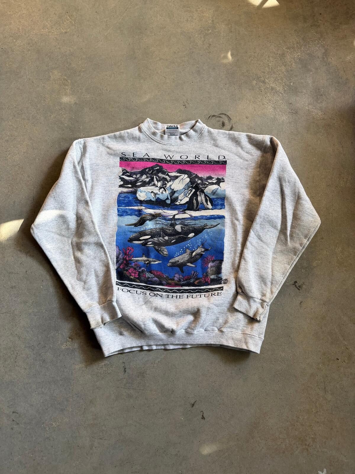 Other VTG Sea World Focus On The Future Sweatshirt Sz M Size US M / EU 48-50 / 2 - 1 Thumbnail