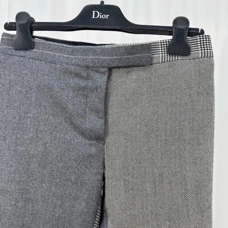 Thom Browne Thom Browne Gray Wool Logo Casual Pants . Size 27" / US 4 / IT 40 - 3 Thumbnail