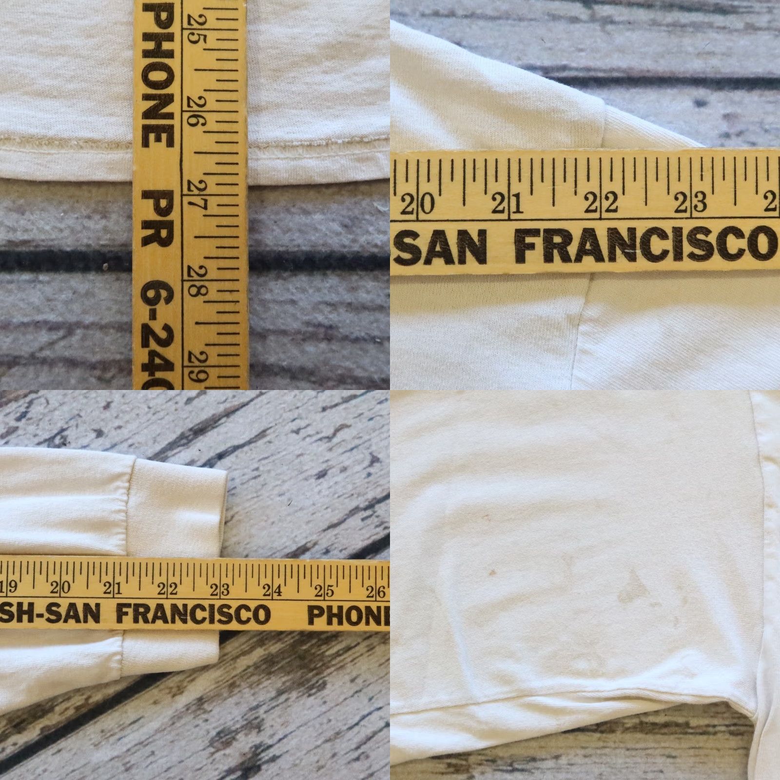 Gildan VINTAGE I Need A Miracle Longsleeve Tee Shirt XL White Mens Size US XL / EU 56 / 4 - 8 Thumbnail