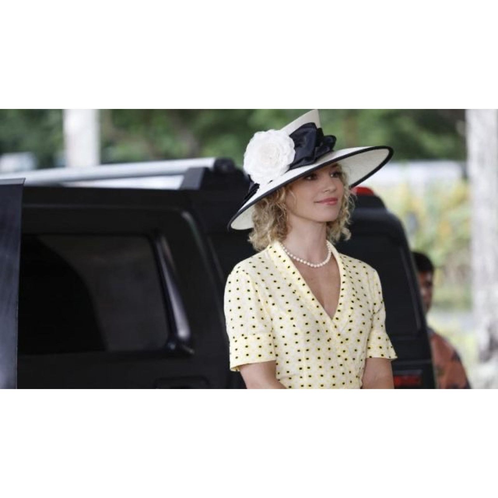 Ganni Ganni Sunflower Polkadot Wrap Dress Pippa Middleton 36 US 4 Size S / US 4 / IT 40 - 6 Thumbnail