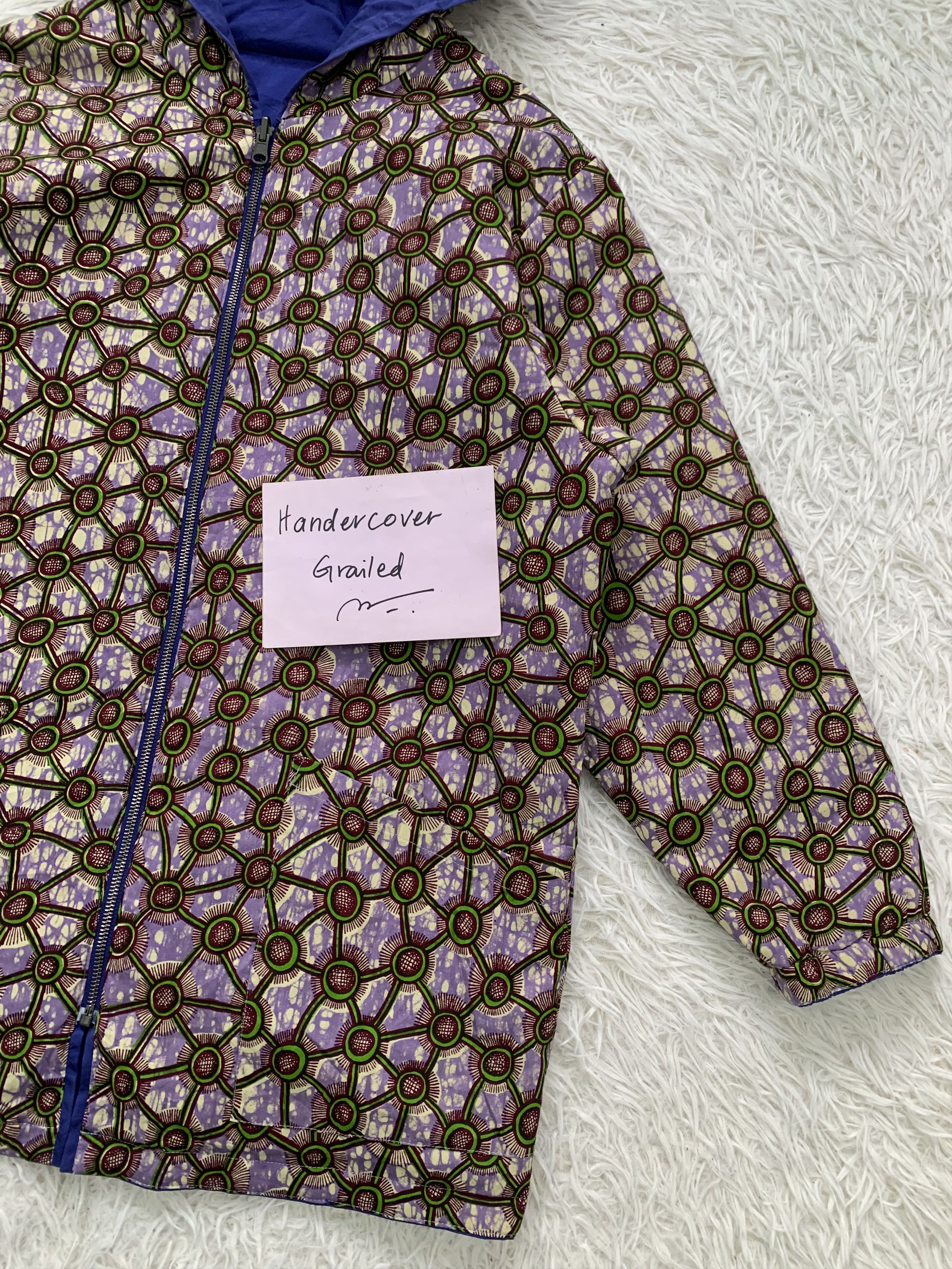 agnes b. Art Printed Agnes B Reversible Jacket Hoodie Size US S / EU 44-46 / 1 - 6 Thumbnail