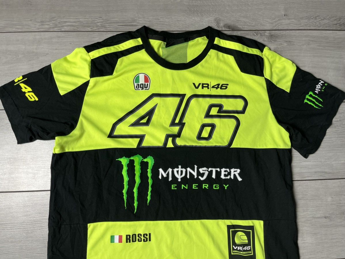 Formula 1 Valentino Rossi VR46 Racing Mens T-Shirt Monster energy Size US XXL / EU 58 / 5 - 3 Thumbnail