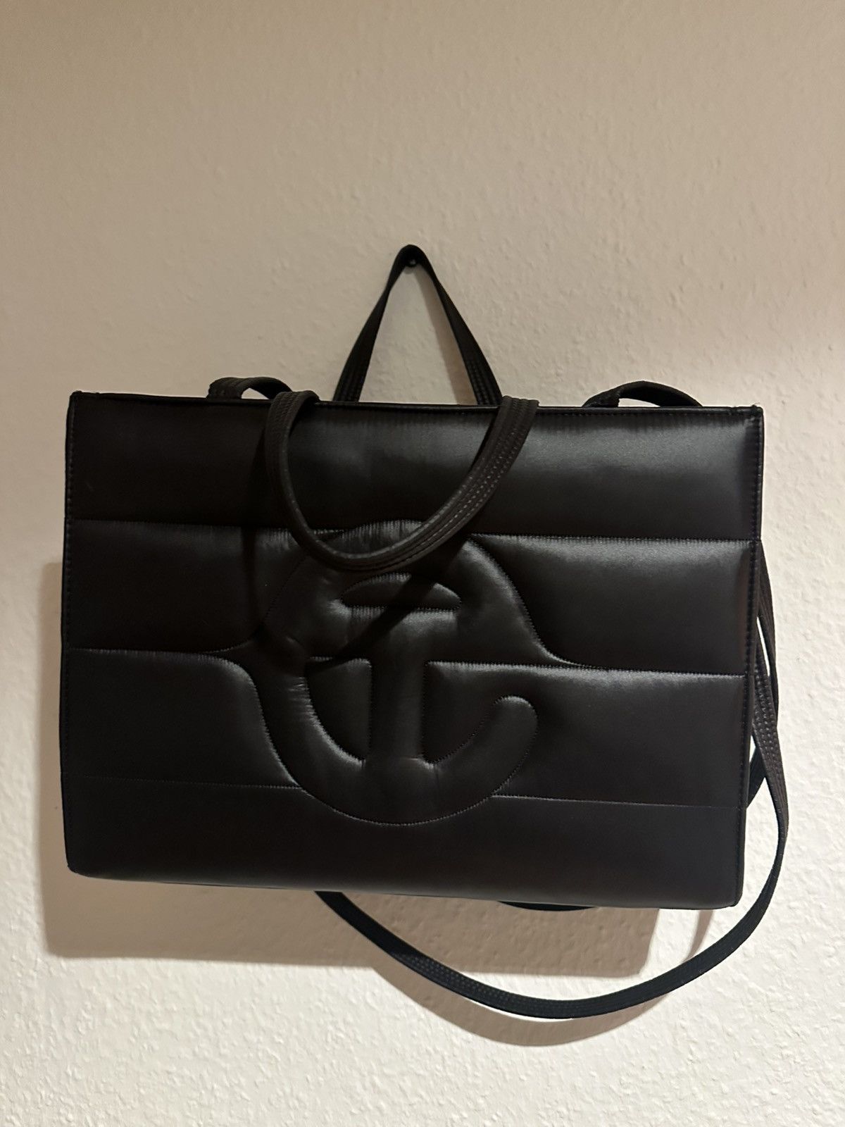 Telfar Medium Puff Shopper - Black Size ONE SIZE - 1 Thumbnail