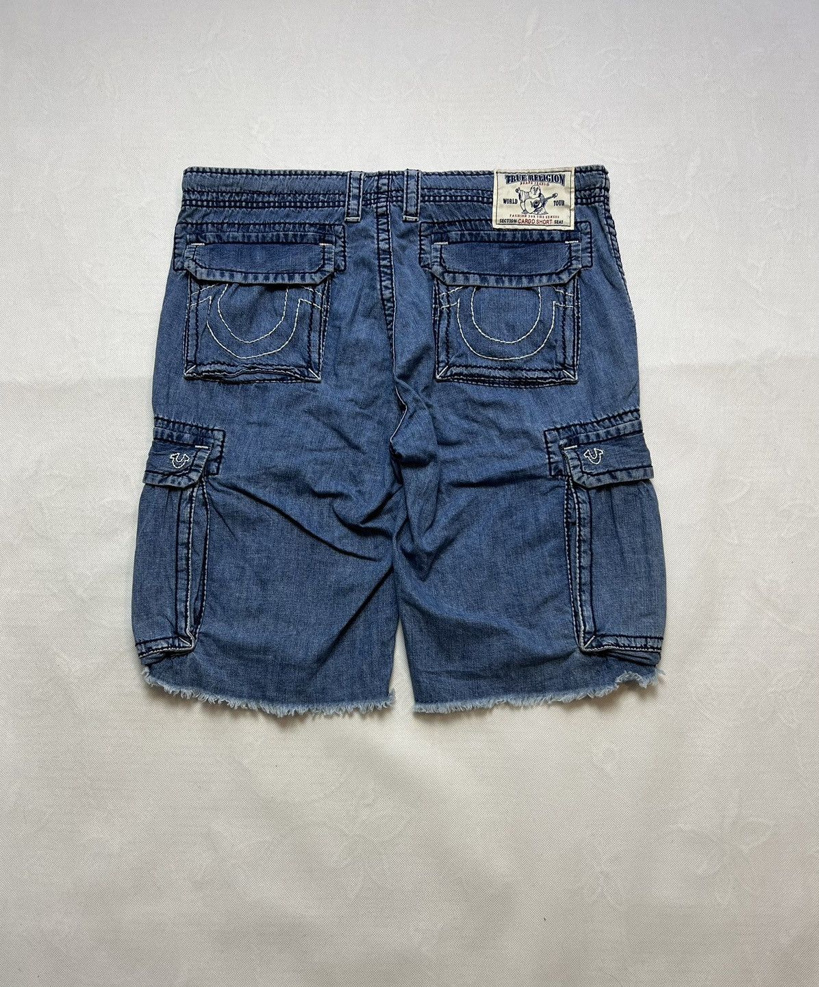 True Religion Baggy Shorts True Religion cargo rare Size US 36 / EU 52 - 1 Thumbnail