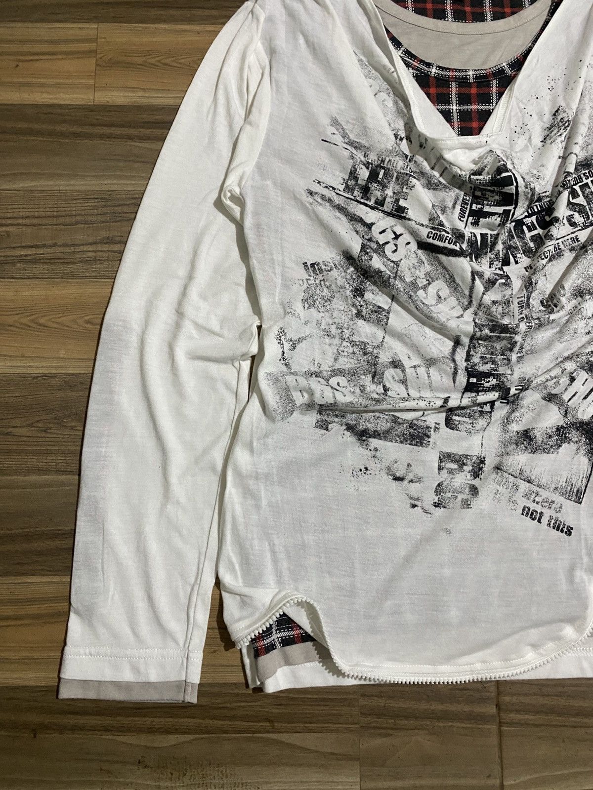 Japanese Brand BERNINGS SHO PUNK GOTHIC STYLE TRIPLE LAYER UNISEX Size US L / EU 52-54 / 3 - 2 Thumbnail