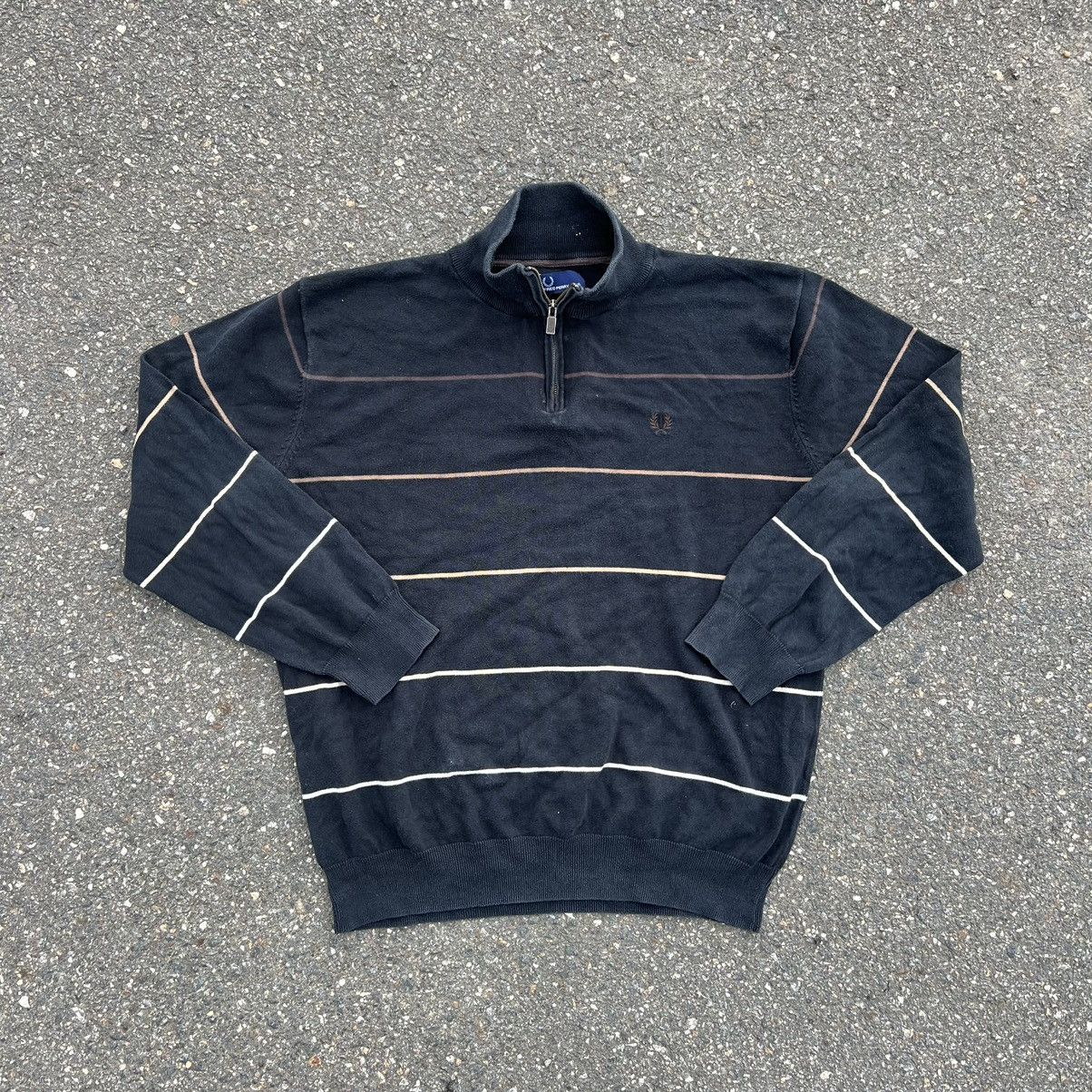 Fred Perry Fred Perry 1/2 Zip Sweatshirt Jumper Size US XL / EU 56 / 4 - 1 Thumbnail