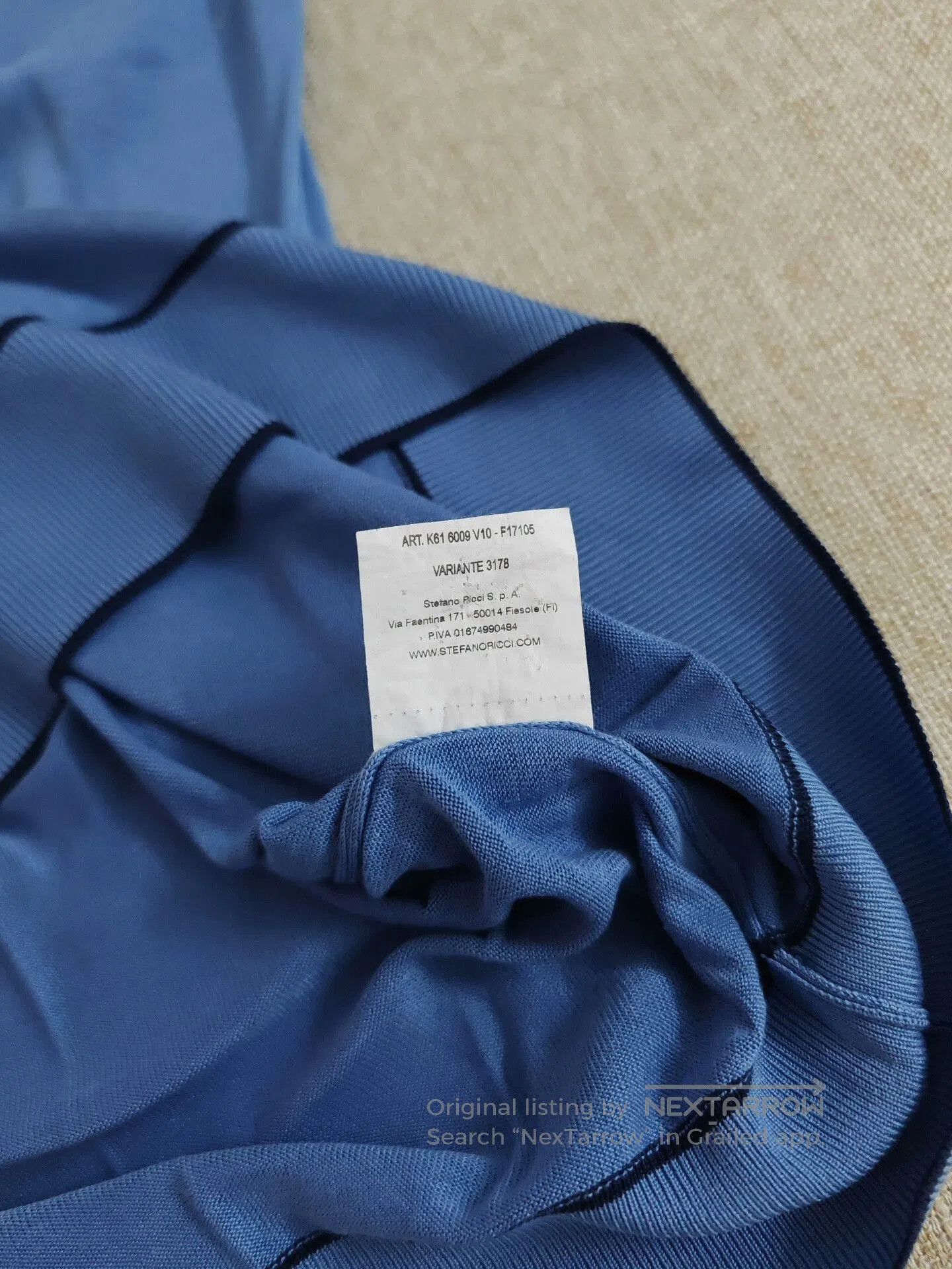 Stefano Ricci Stefano Ricci Men's Knit Short-Sleeve Tee. Size US M / EU 48-50 / 2 - 7 Thumbnail