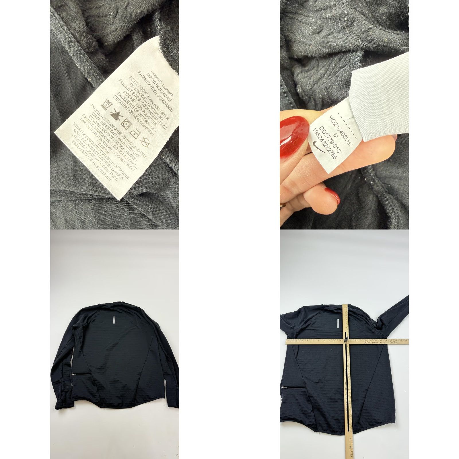 Nike Nike Therma Shirt Women M Black Long Sleeve Pullover Running Size M / US 6-8 / IT 42-44 - 8 Thumbnail