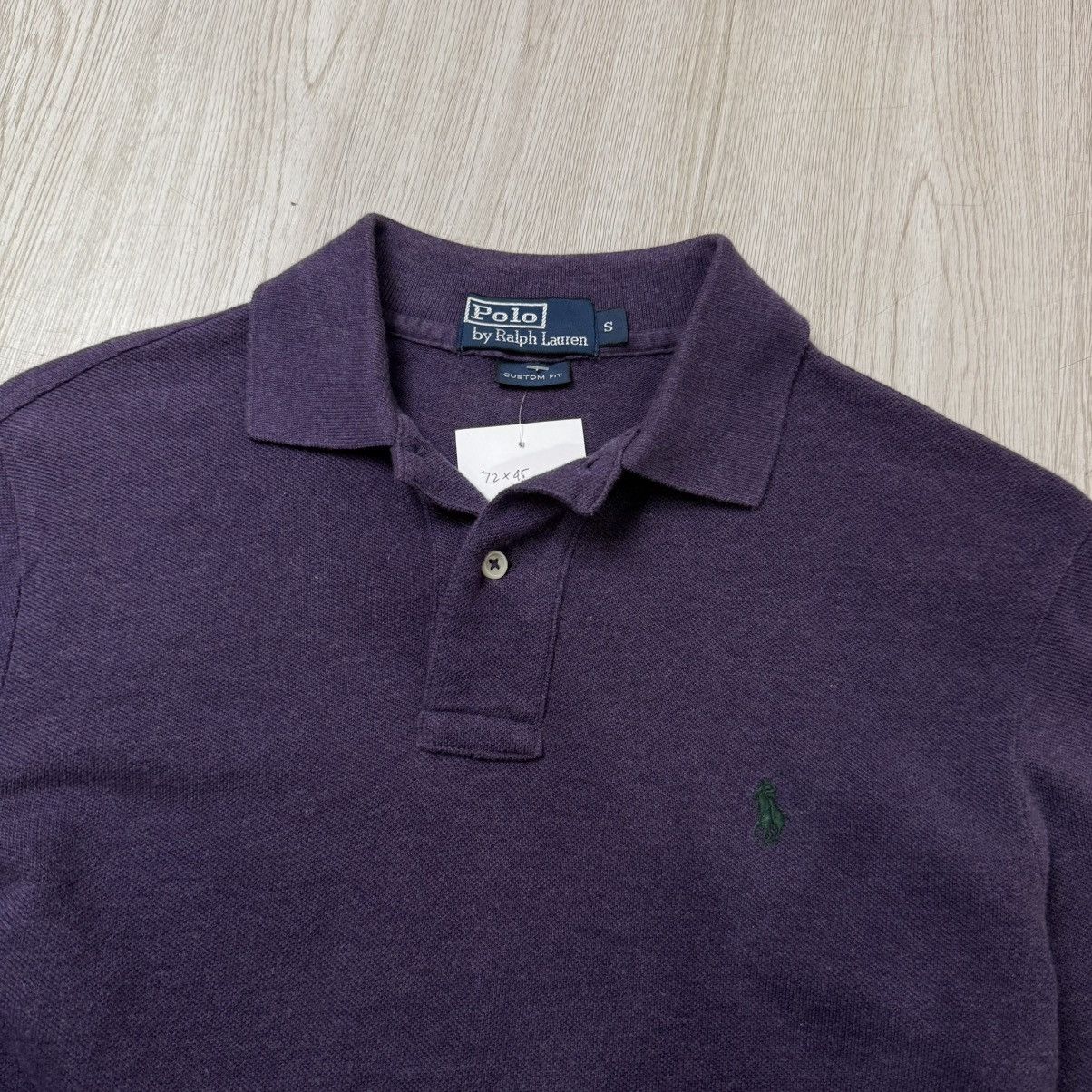 Polo Ralph Lauren Polo Ralph Lauren purple Long Poloshirt Size US S / EU 44-46 / 1 - 2 Thumbnail