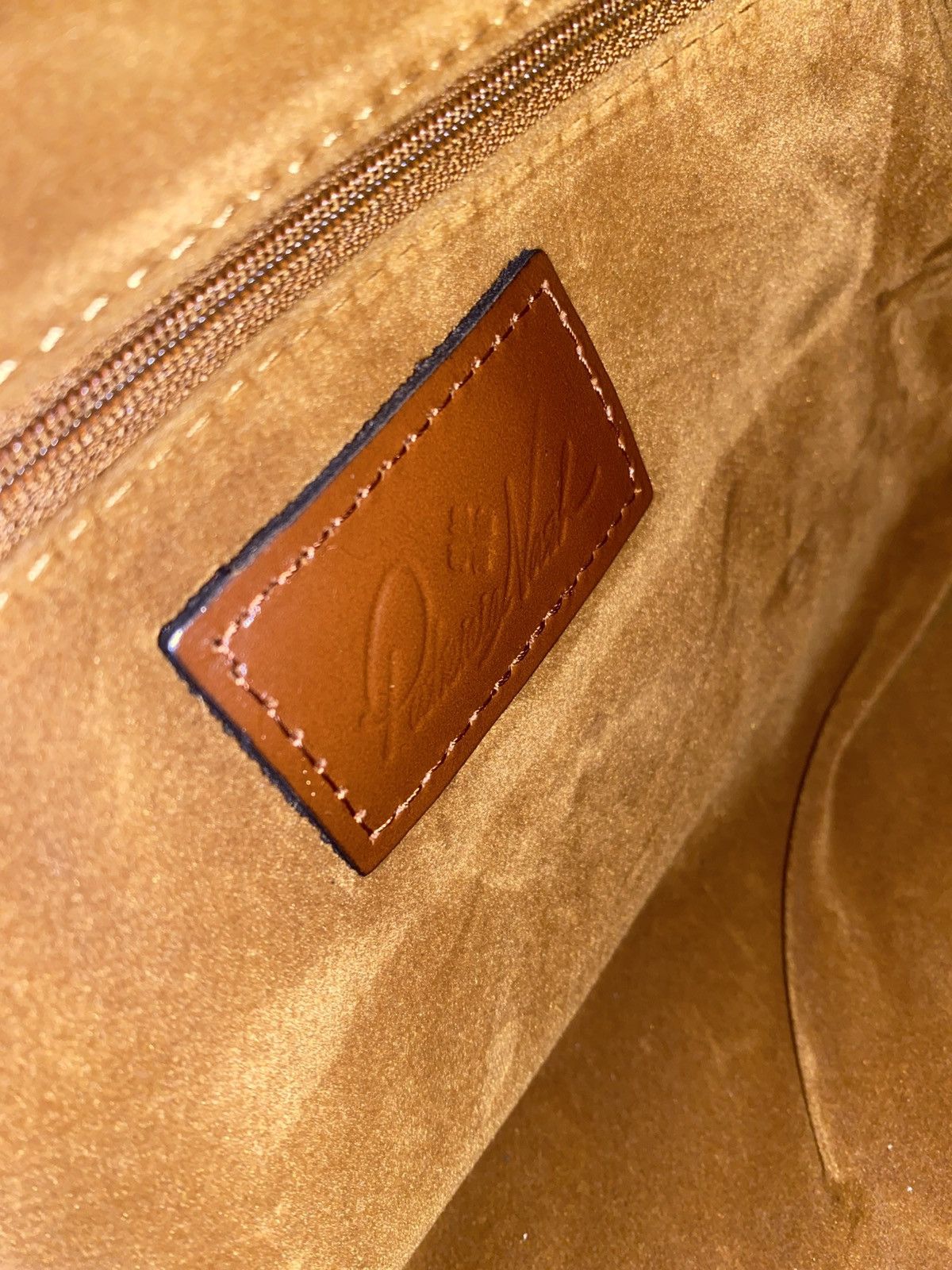 NWT Patrica Nash Vienna Hand Cut Tooled Tan Leather Handbag