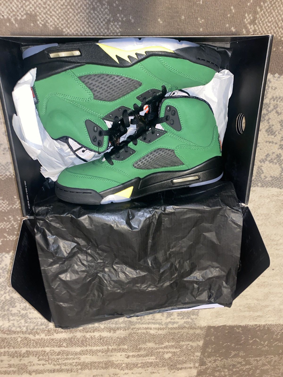 Jordan Brand Jordan 5 Retro SE Oregon ( $📦 on depop) Size US 8 / EU 41 - 1 Thumbnail