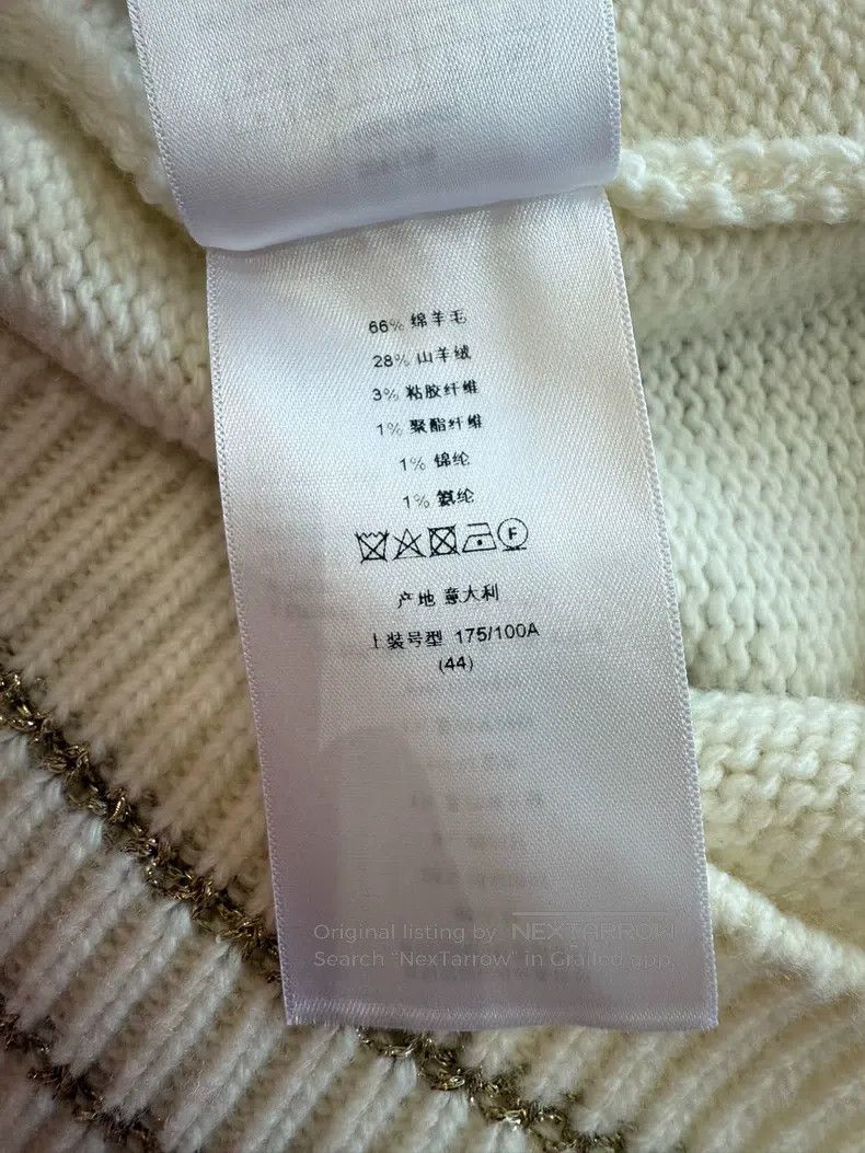 Dior Dior 25 Early Spring Limited Platinum Lucky Star Knitted S Size M / US 6-8 / IT 42-44 - 6 Thumbnail