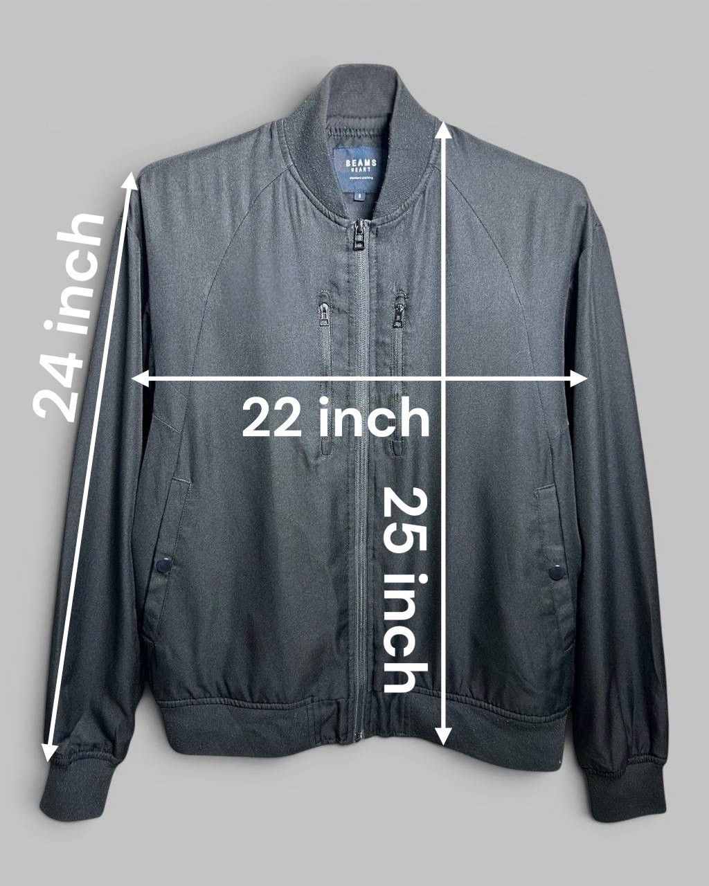 Beams Japan Beams Heart Lightweight Bomber Jacket Size US S / EU 44-46 / 1 - 3 Thumbnail