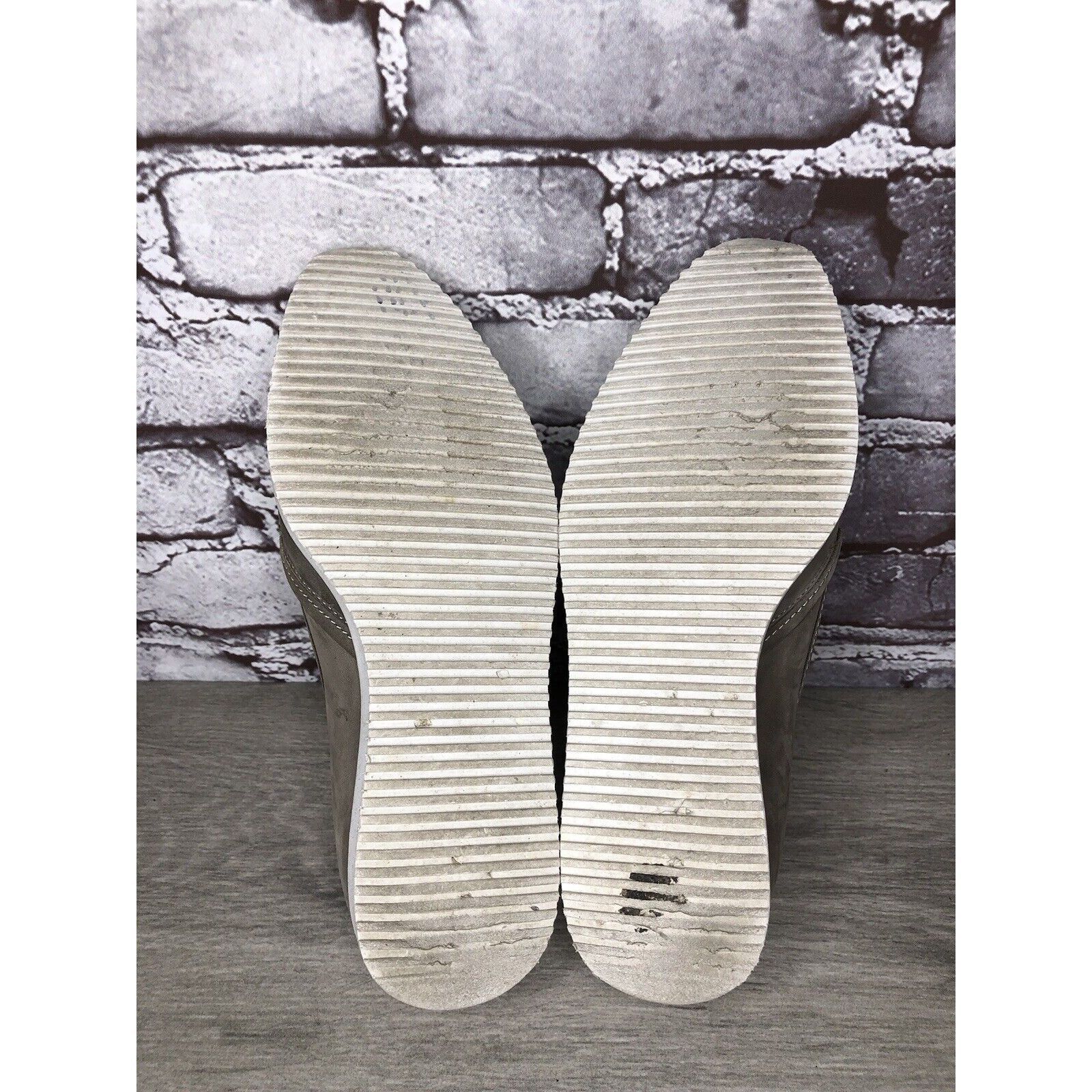 Everlane Everlane Gray Suede Almond Toe Slip On Casual Loafer Shoes W Size US 6 / IT 36 - 13 Thumbnail