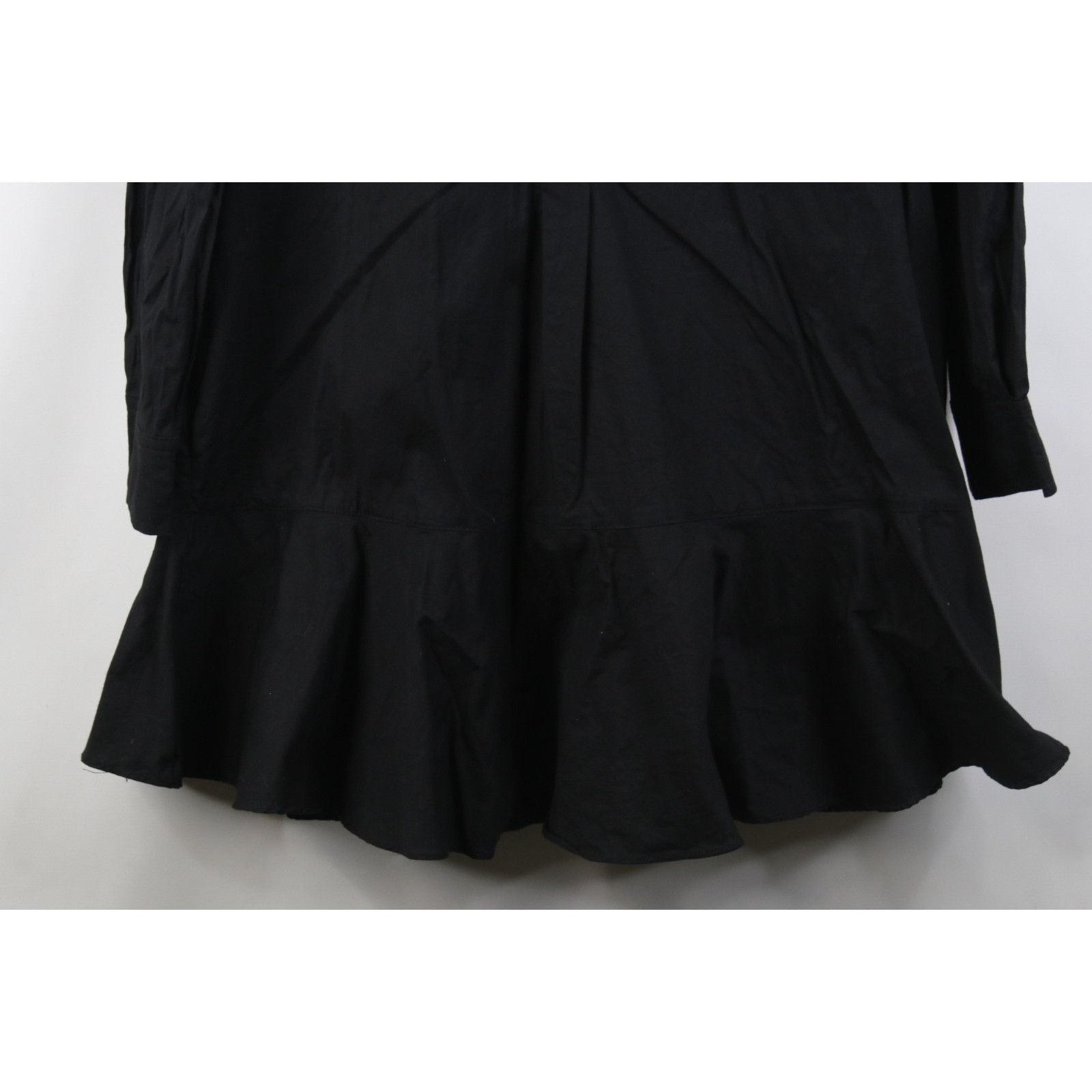 Vintage Tuckernuck Stretch Callahan Ruffled Hem Swing Dress Size L / US 10 / IT 46 - 3 Thumbnail