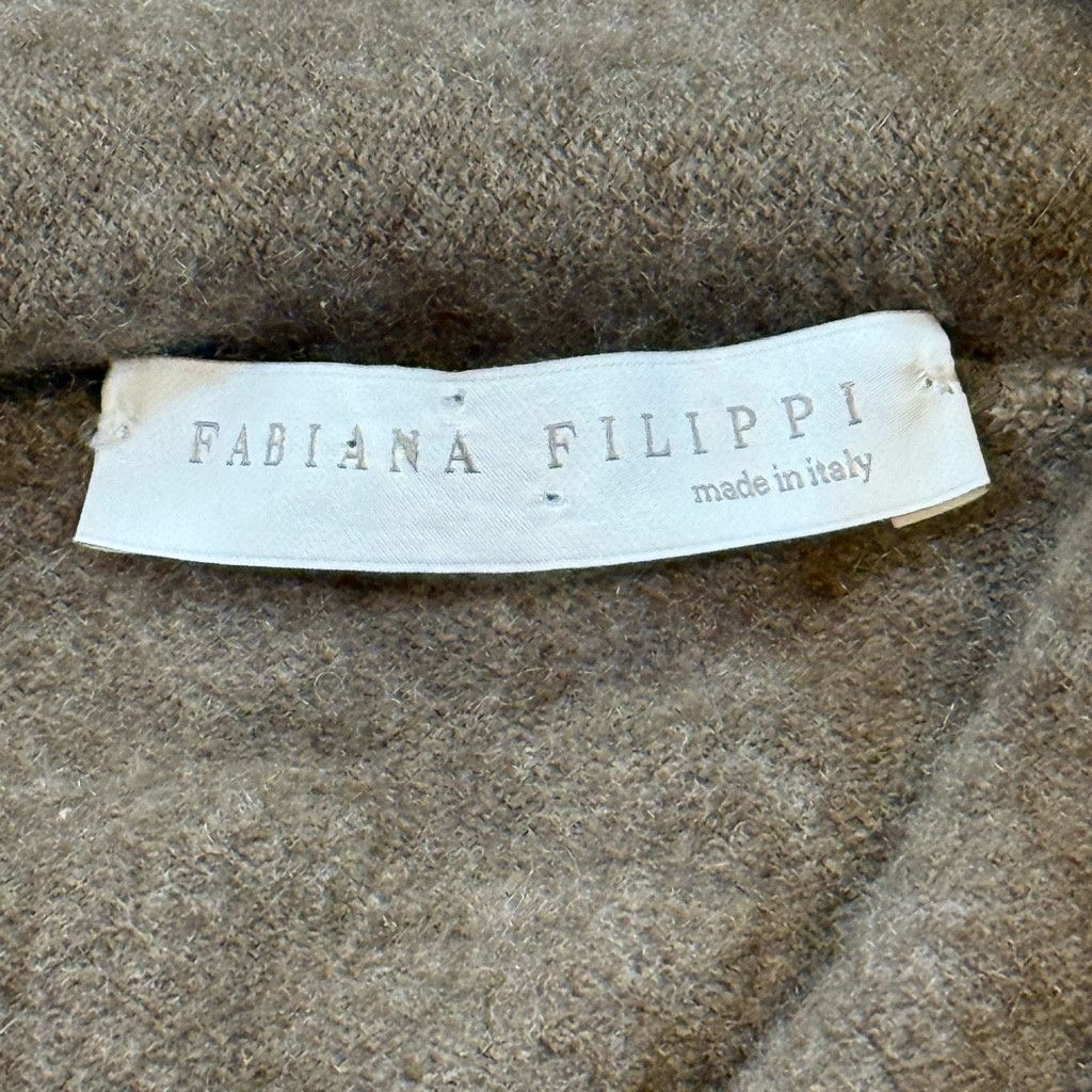 Other Fabiana Filippi Women’s Brown Wool Cardigan (size see photo) Size S / US 4 / IT 40 - 8 Thumbnail