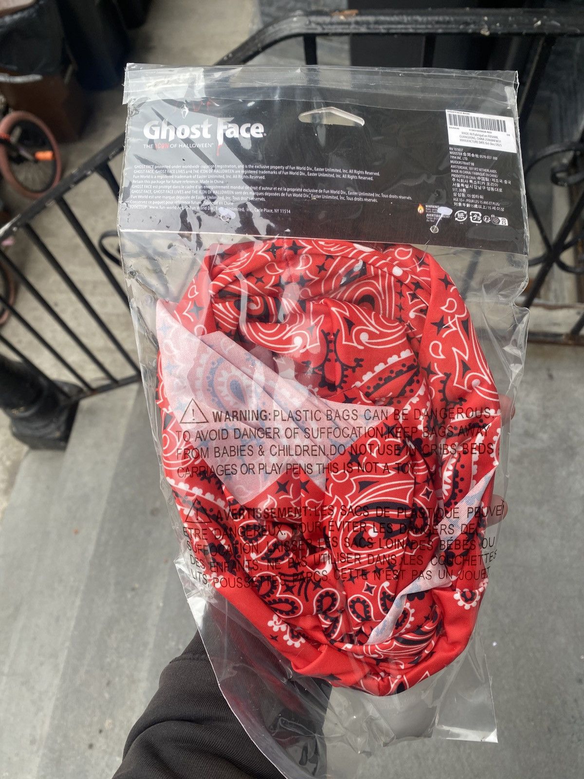 Supreme Supreme Ghostface Mask Red Size ONE SIZE - 4 Thumbnail