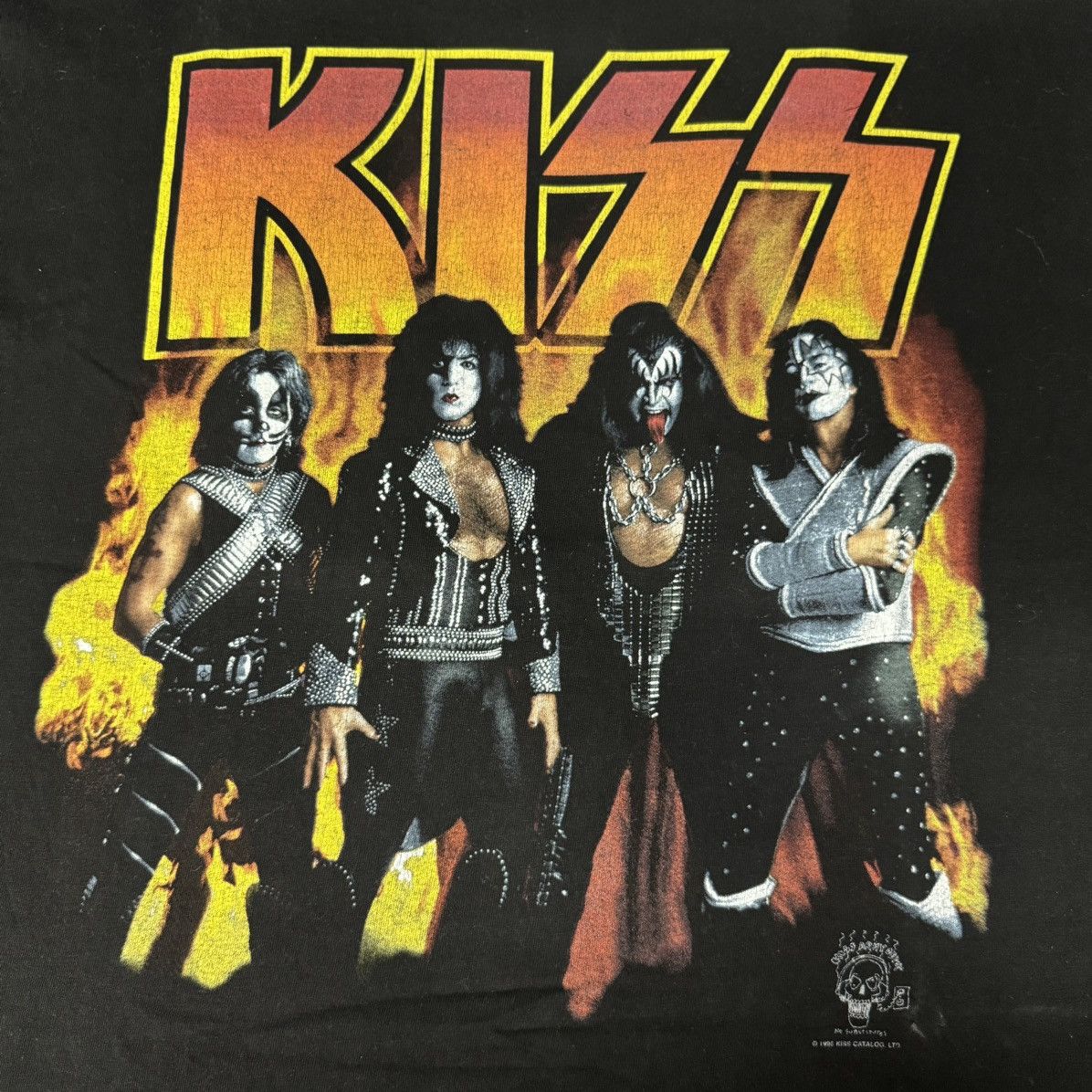 Band Tees × KISS × Vintage VINTAGE KISS 1996/1997 ALIVE WORLDWIDE TEE BLACK Size US XL / EU 56 / 4 - 2 Thumbnail