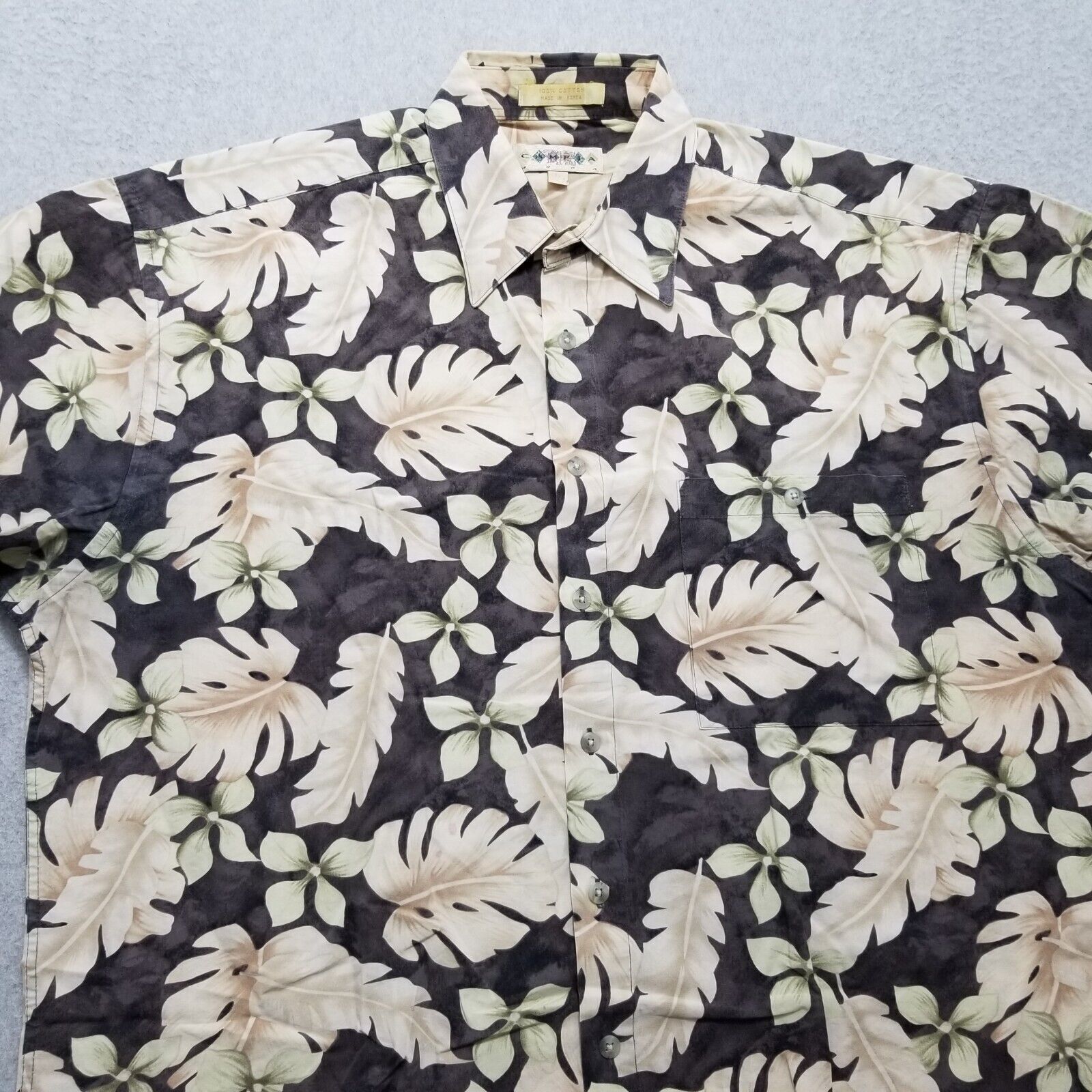 Campia Moda Campia Moda Shirt Floral Hawaiian Button Up Short Sleeve Size US L / EU 52-54 / 3 - 5 Thumbnail