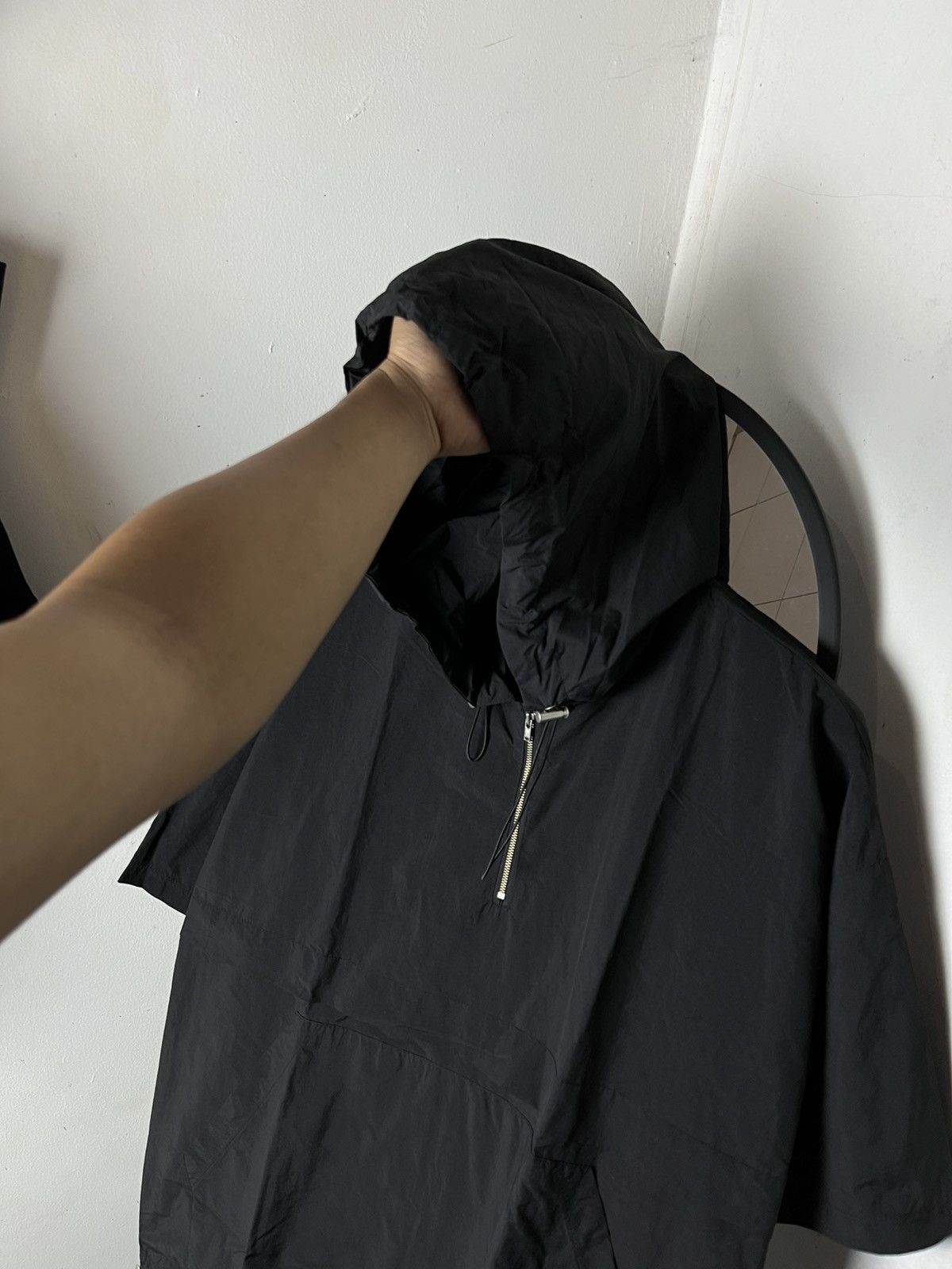 Japanese Brand halfzip nylon outer jacket whatever /cdg/kapital/isseymiyake Size US L / EU 52-54 / 3 - 4 Thumbnail
