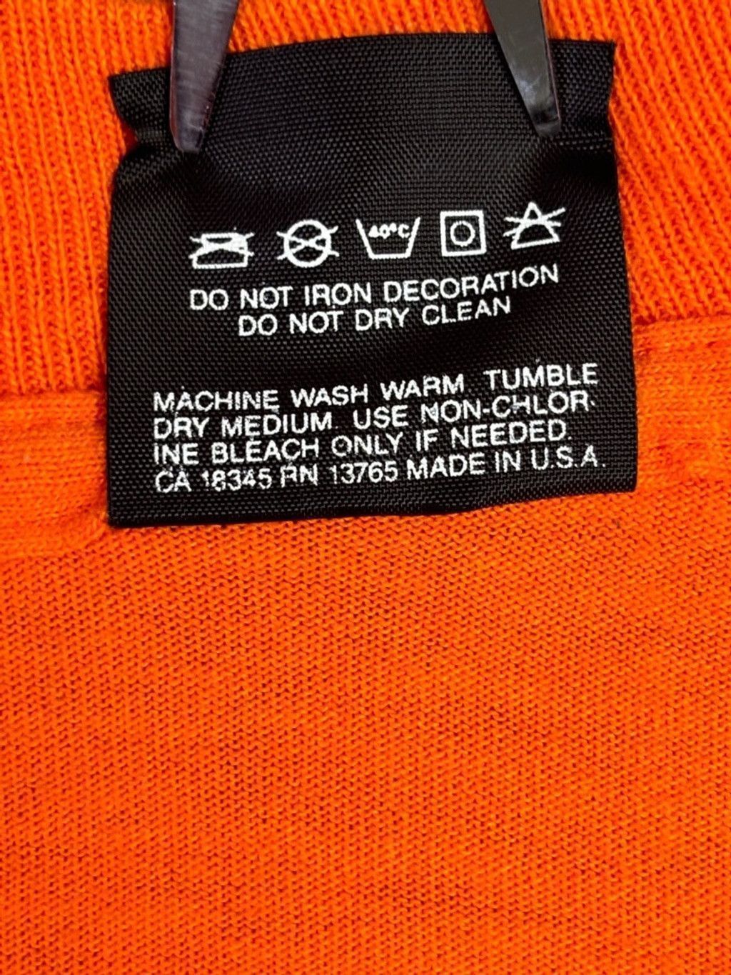 Other Men's VTG Deadstock Single Stitch Screen Stars TShirt XL Ora Size XL / US 12-14 / IT 48-50 - 9 Thumbnail