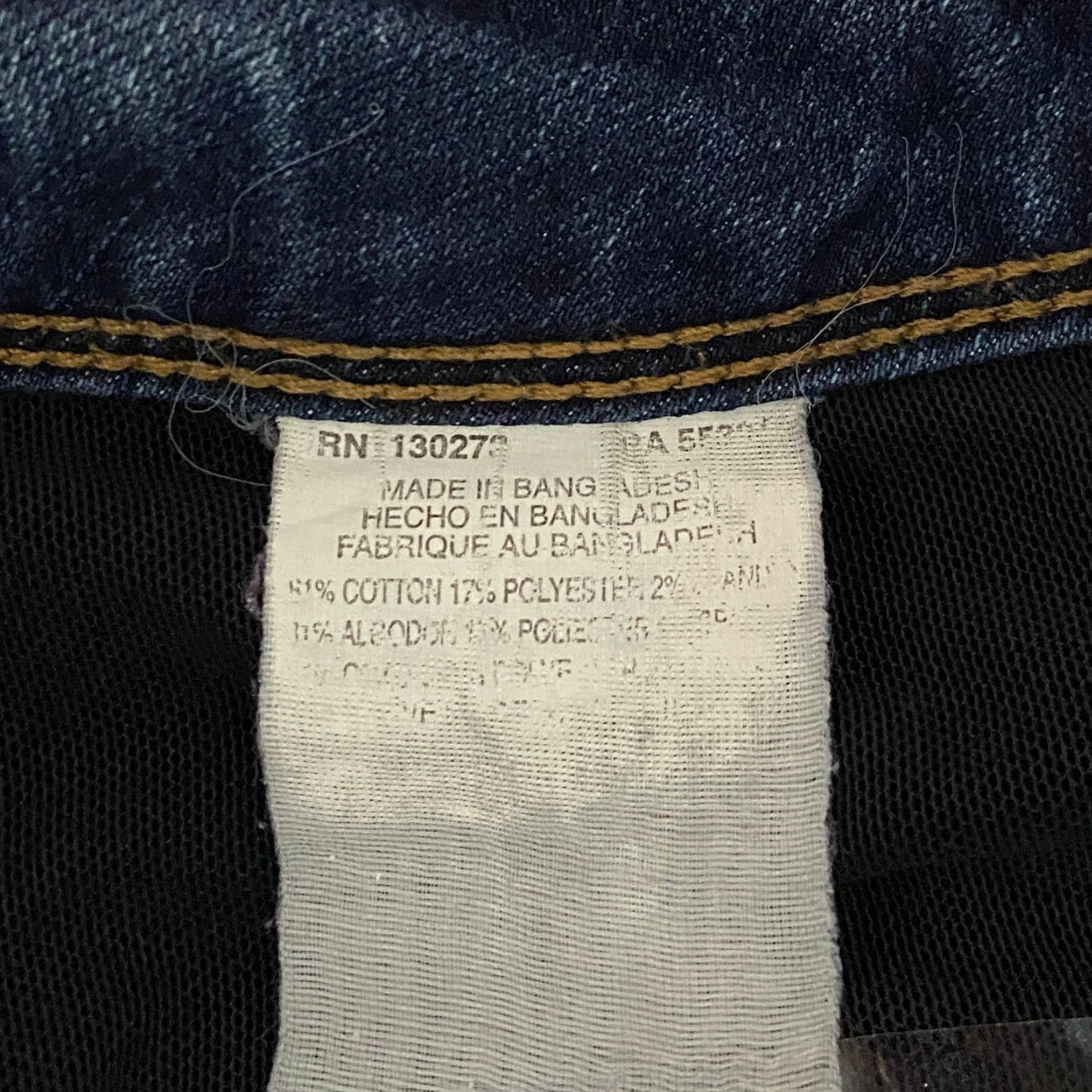 Lee Lee Perfect Fit Women's Jeans Just Below Waist Dark Wash Denim Bootcut 34×31 Size 24" / US 00 / IT 34 - 7 Thumbnail